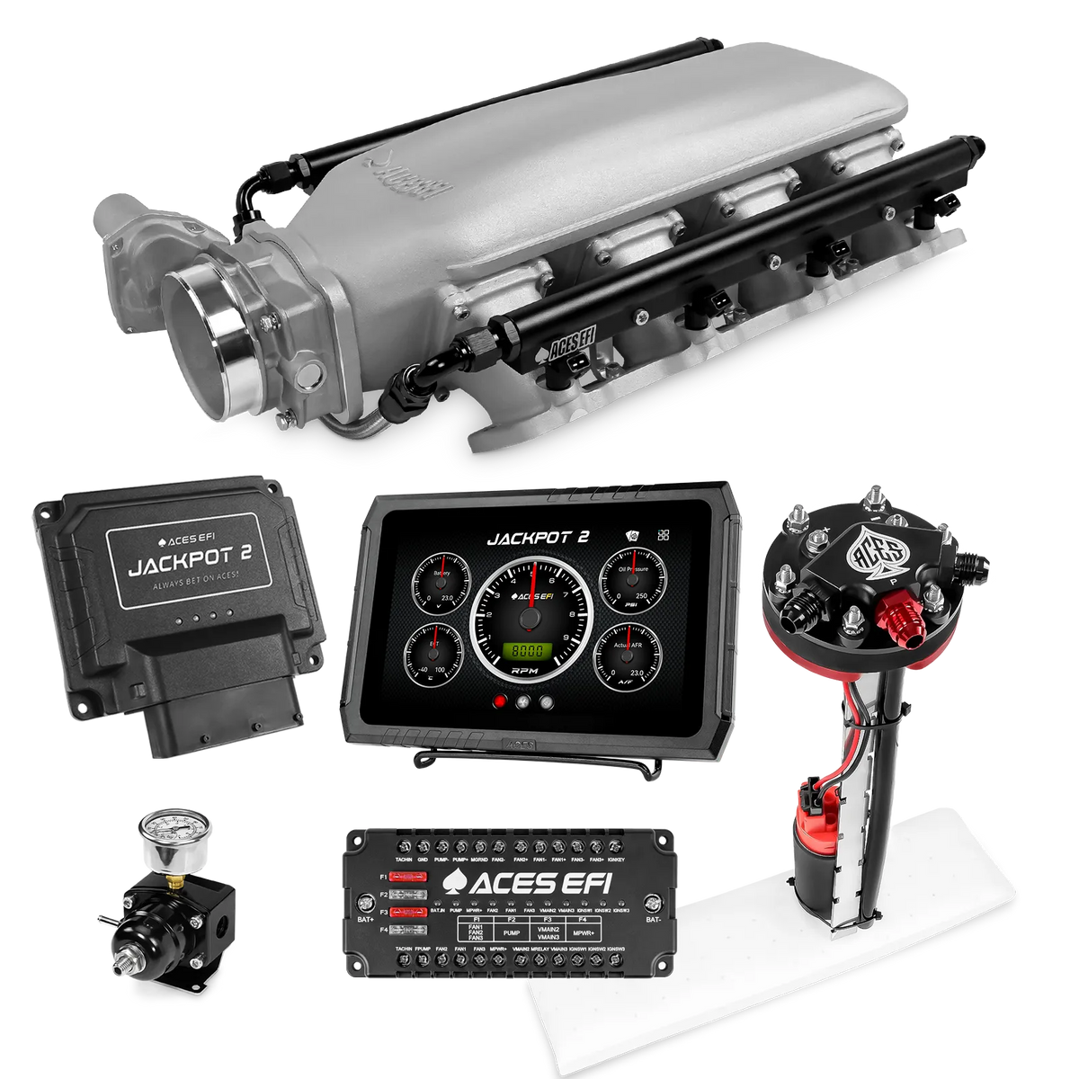 Jackpot 2 LS EFI System - Master Kit with Tight Fit In-Tank Pump Module