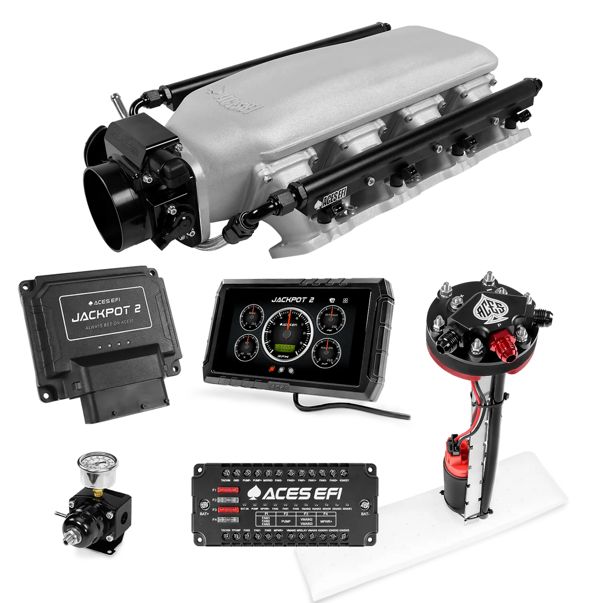 Jackpot 2 LS EFI System - Master Kit with Tight Fit In-Tank Pump Module