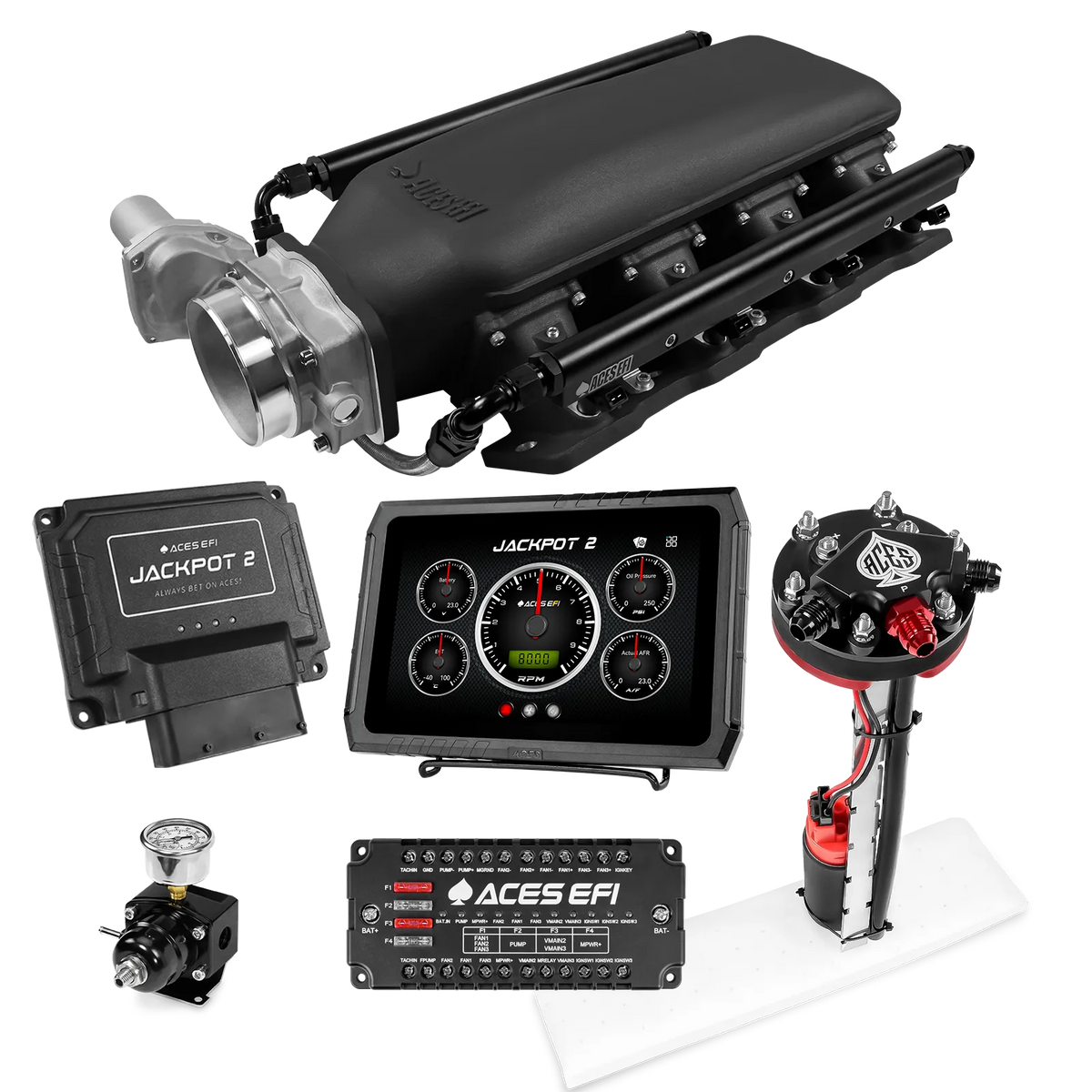 Jackpot 2 LS EFI System - Master Kit with Tight Fit In-Tank Pump Module