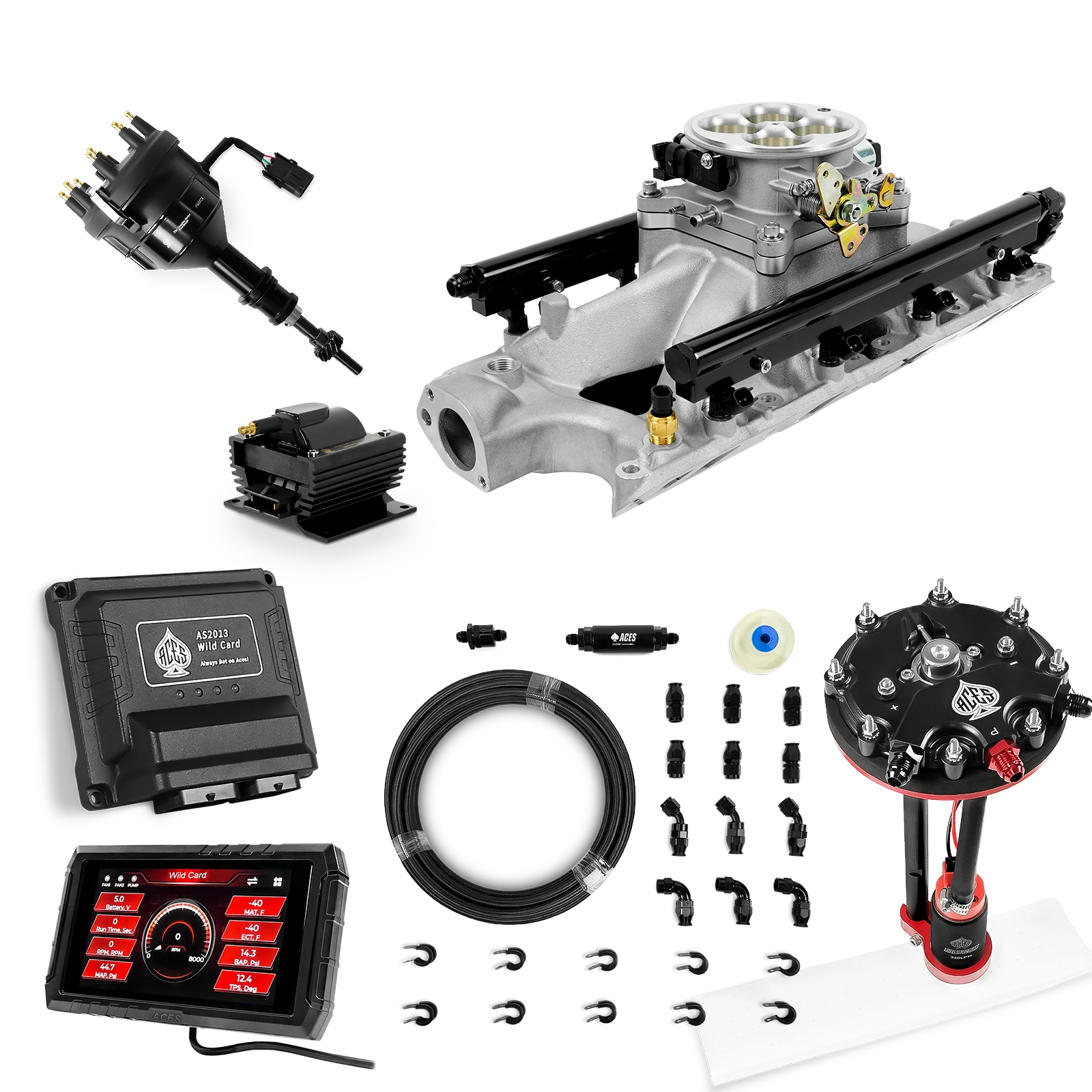 Wild Card Sequential EFI Master Kits (800 HP)