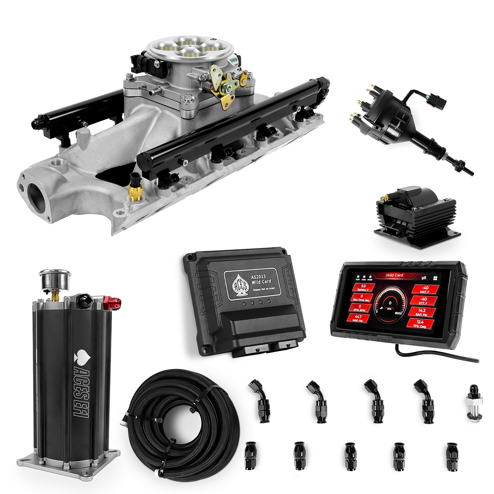 Wild Card Sequential EFI Master Kits (800 HP)