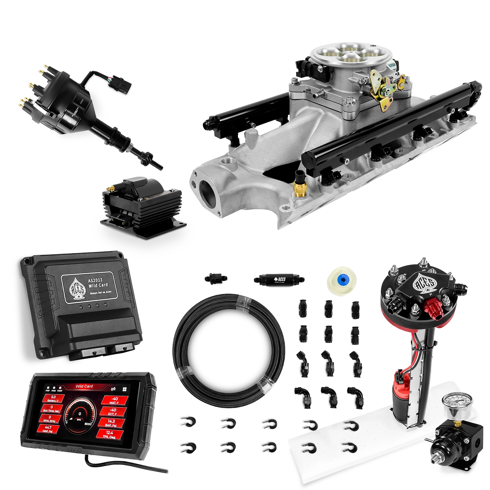 Wild Card Sequential EFI Master Kits (800 HP)