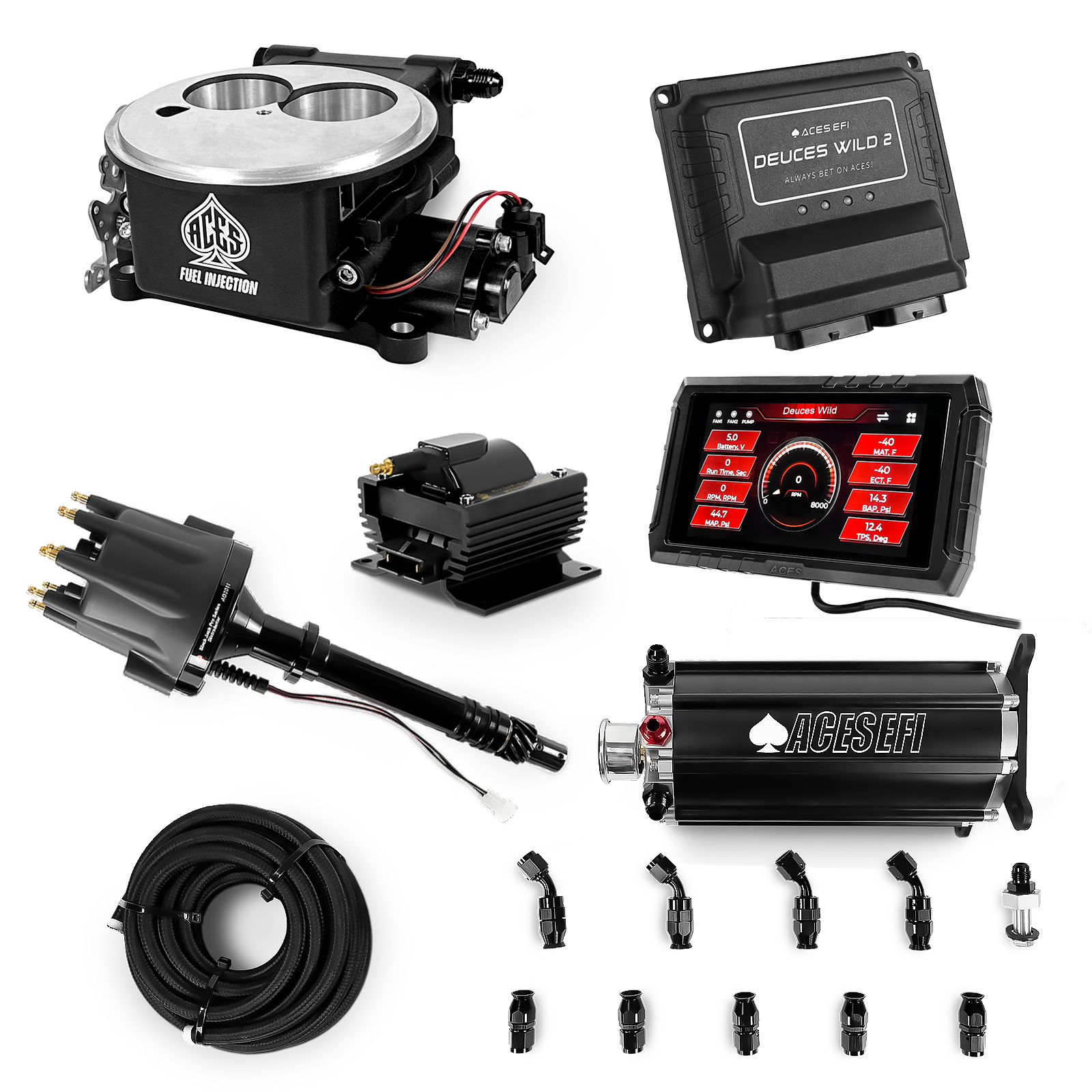 Deuces Wild 2 Master Kits (Black)