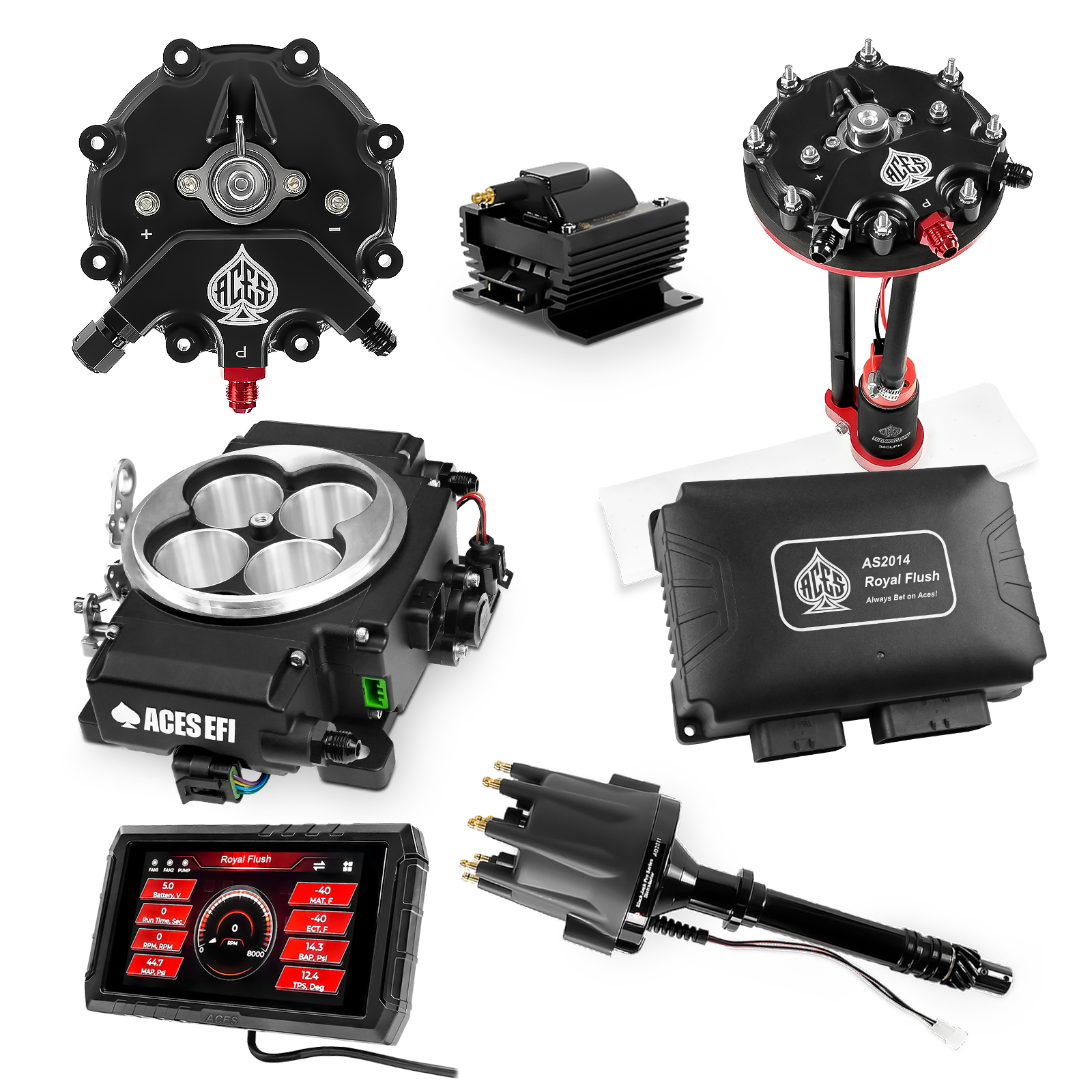 Royal Flush Master Kits (Black)