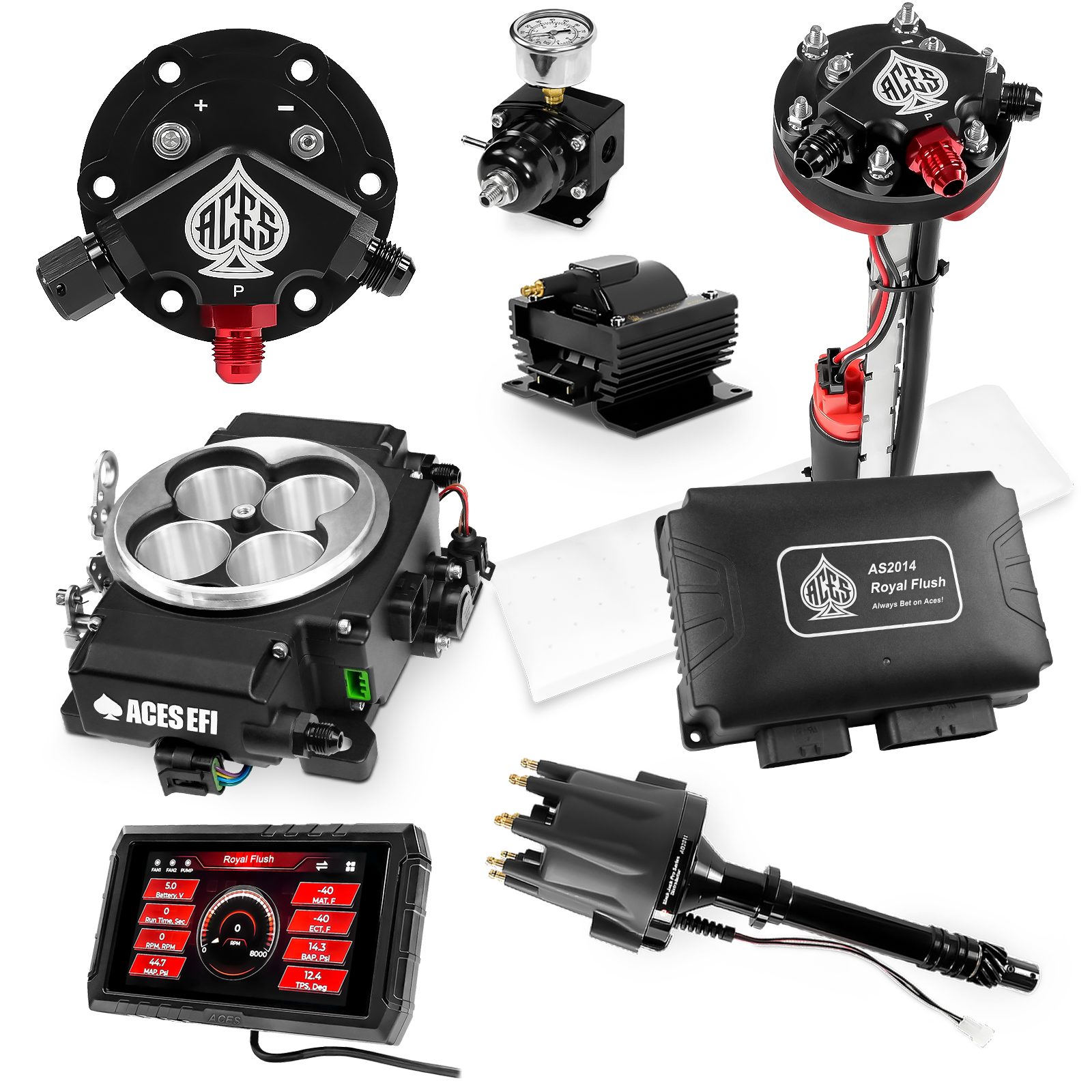 Royal Flush Master Kits (Black)