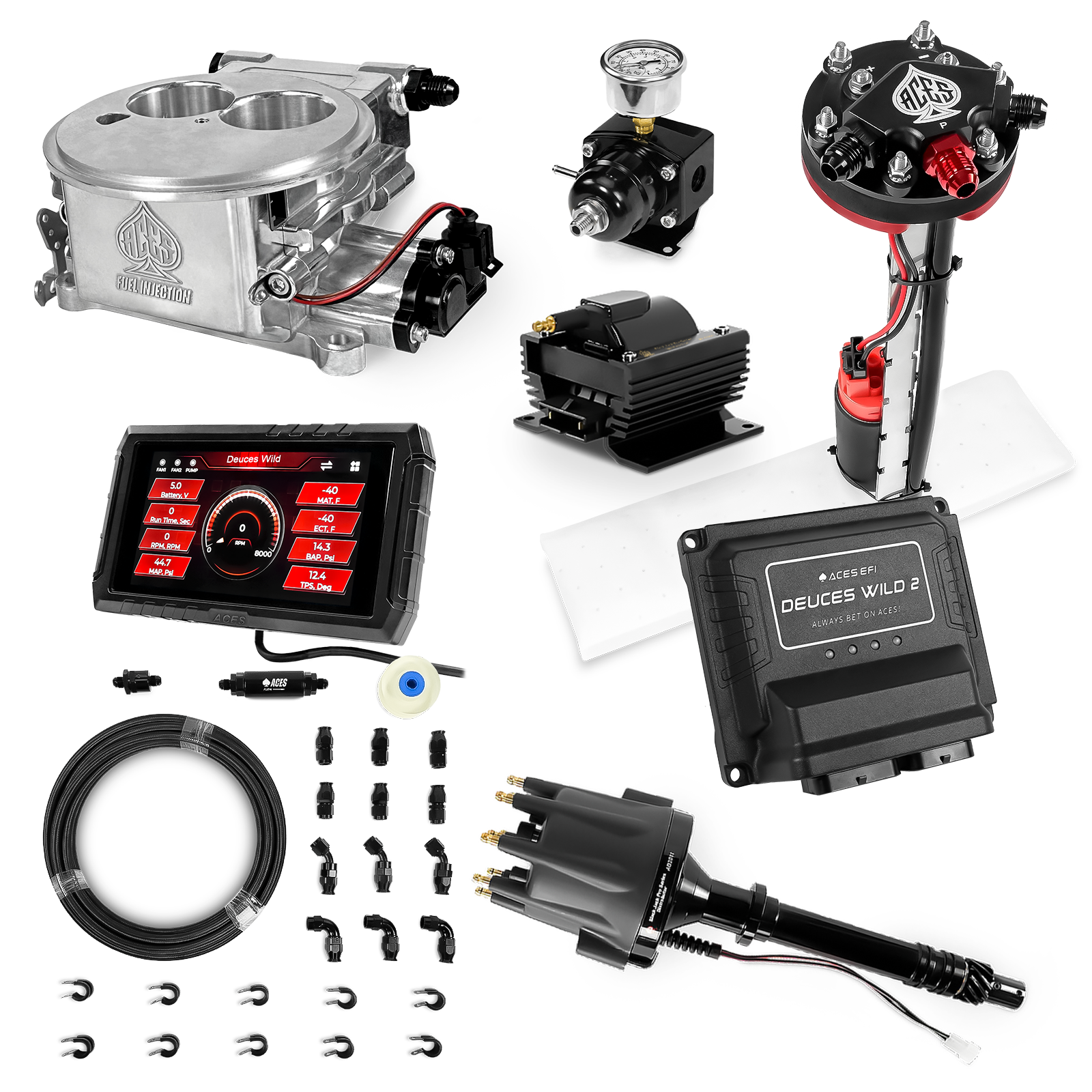 Deuces Wild 2 Master Kits (Polished)