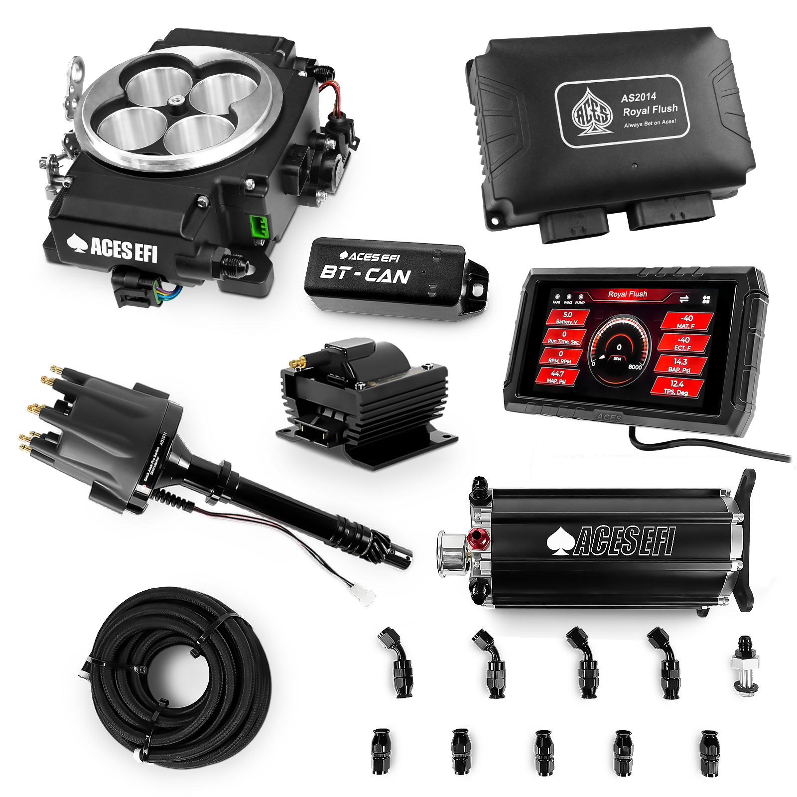 Royal Flush Master Kits (Black)