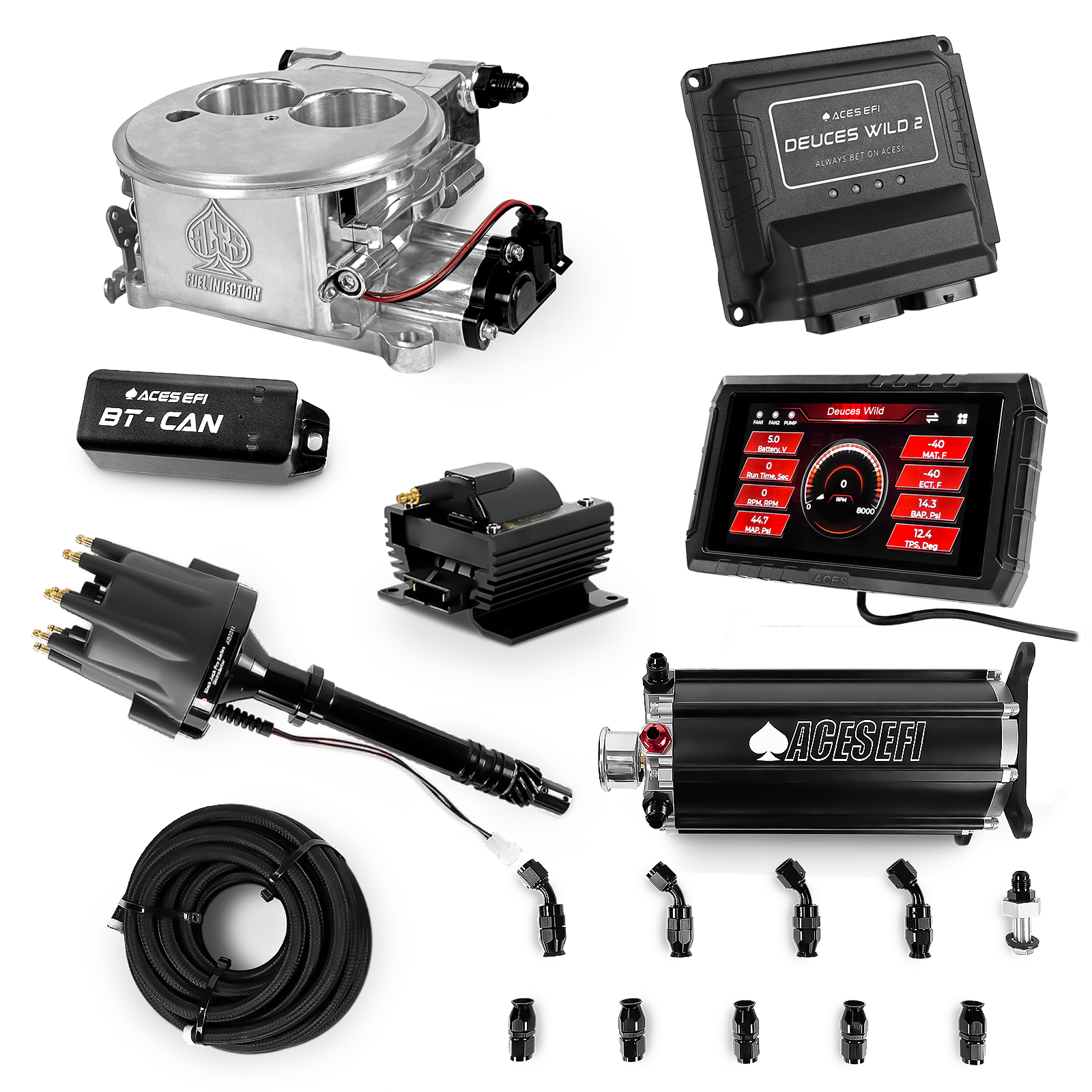 Deuces Wild 2 Master Kits (Polished)