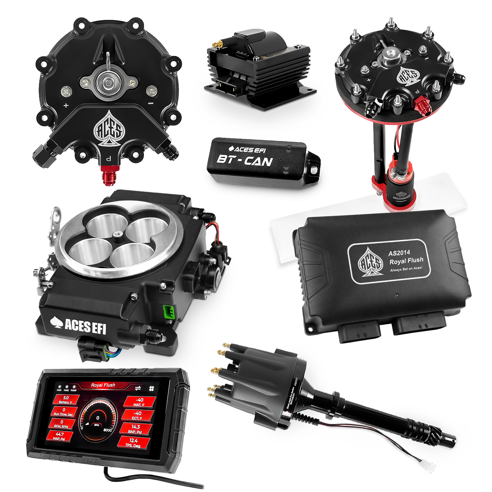 Royal Flush Master Kits (Black)