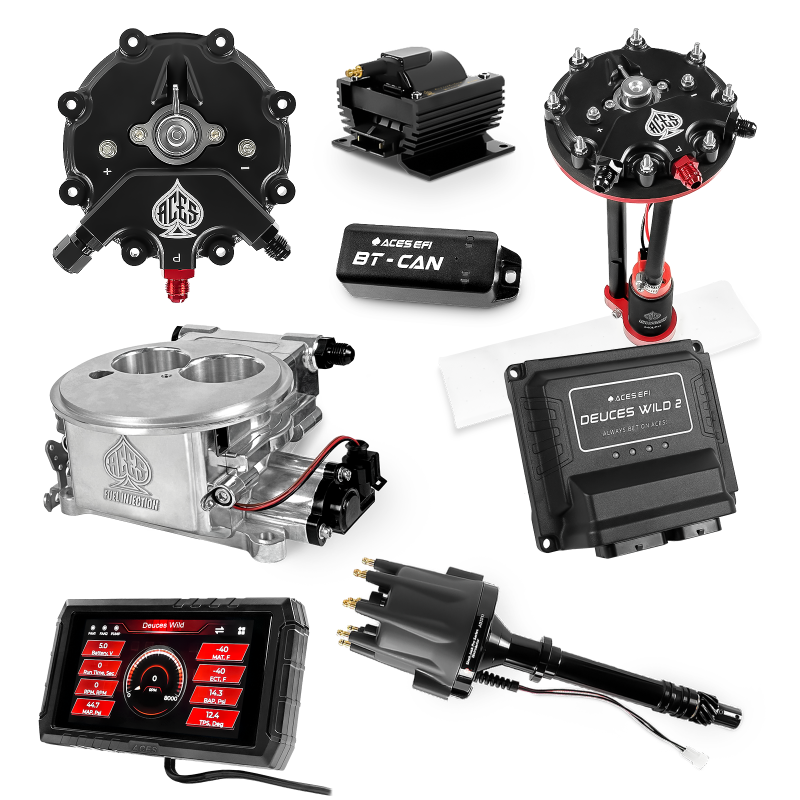 Deuces Wild 2 Master Kits (Polished)