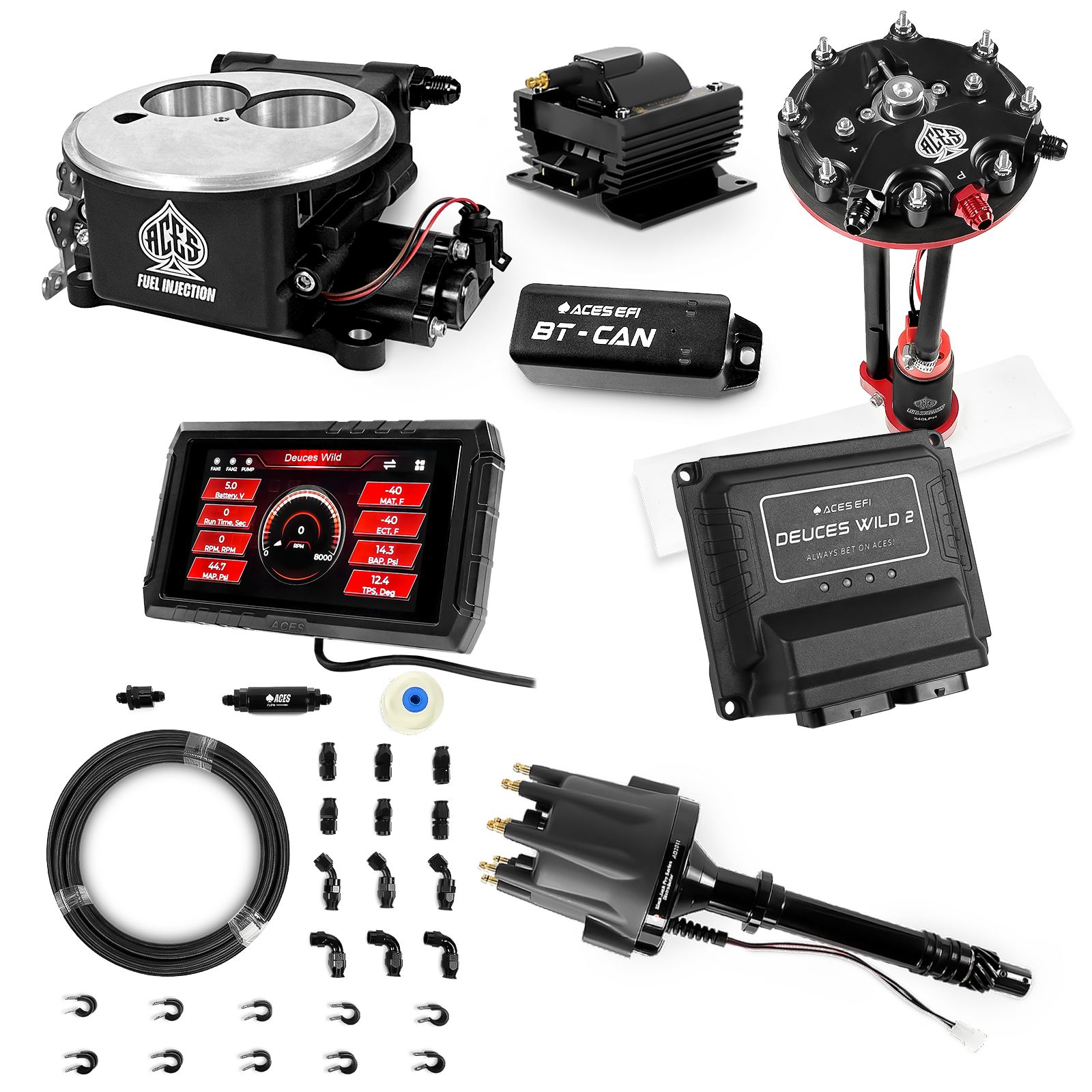 Deuces Wild 2 Master Kits (Black)