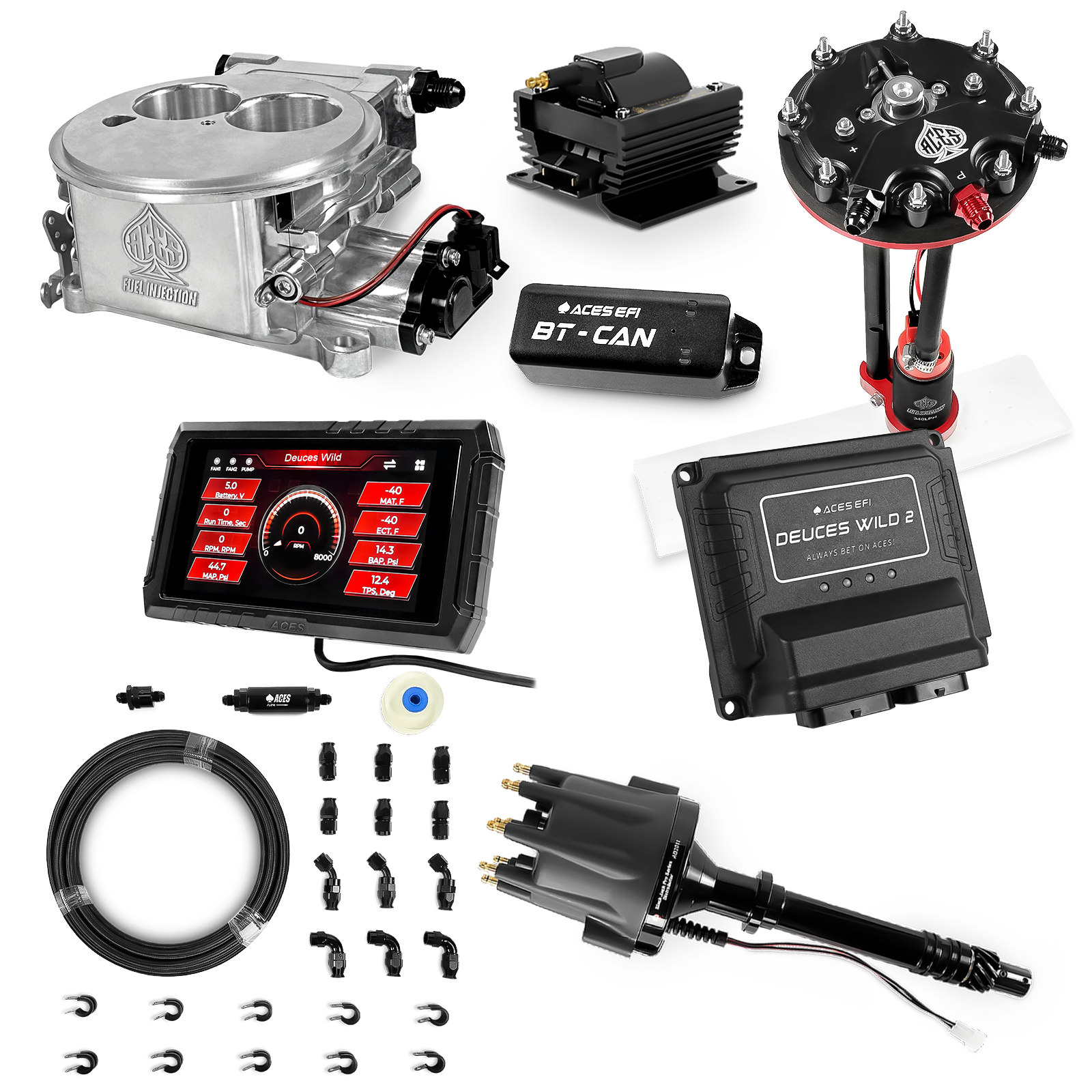 Deuces Wild 2 Master Kits (Polished)