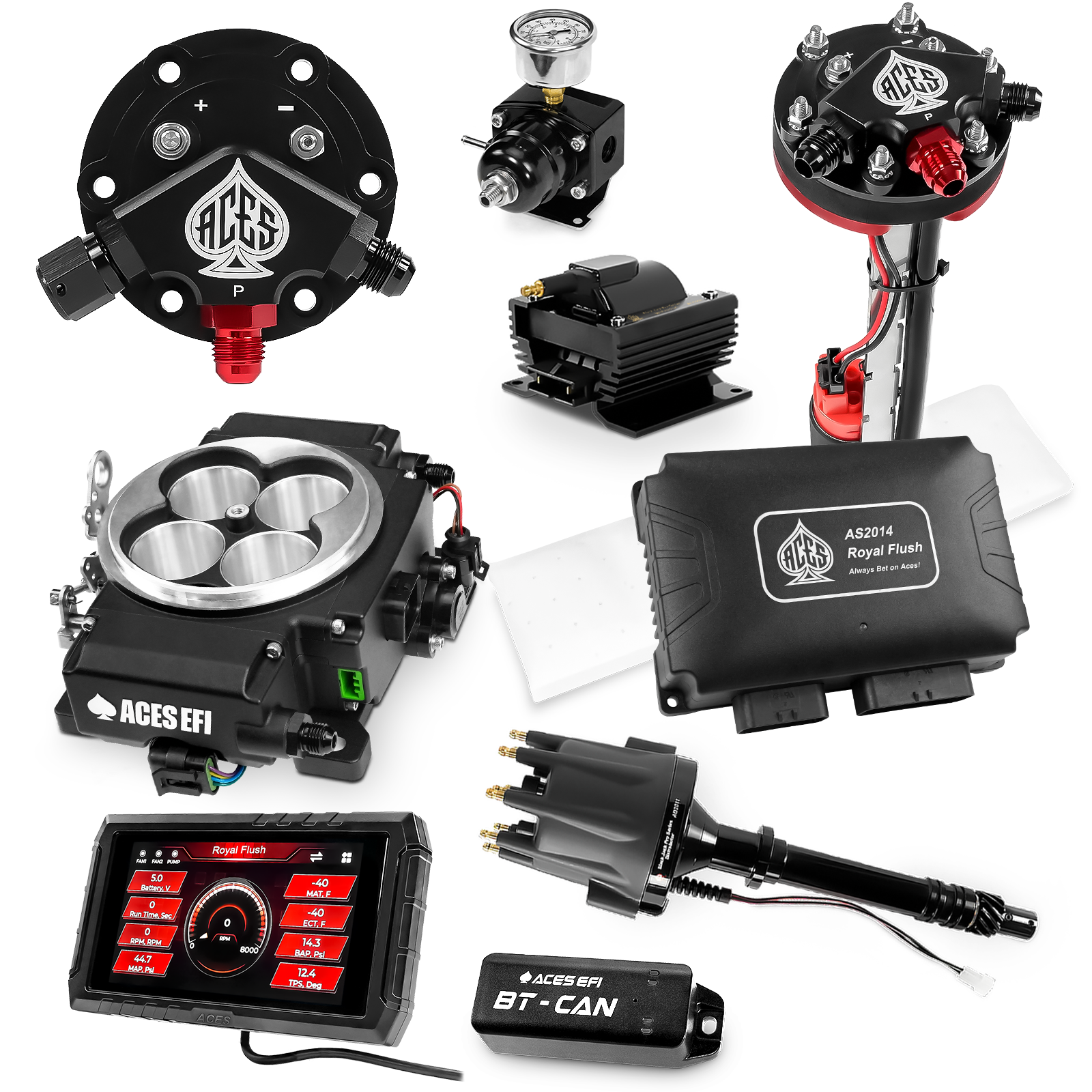 Royal Flush Master Kits (Black)