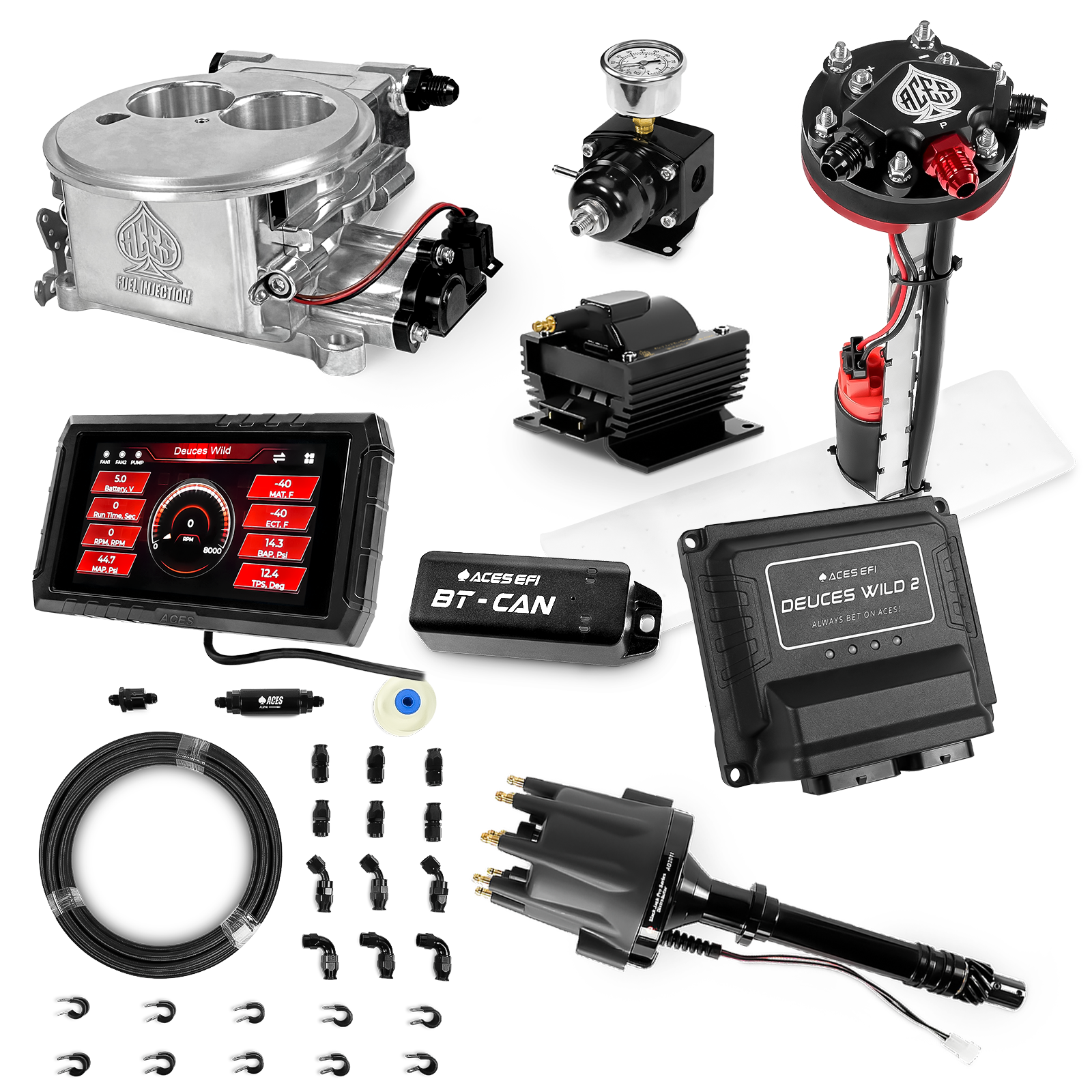 Deuces Wild 2 Master Kits (Polished)