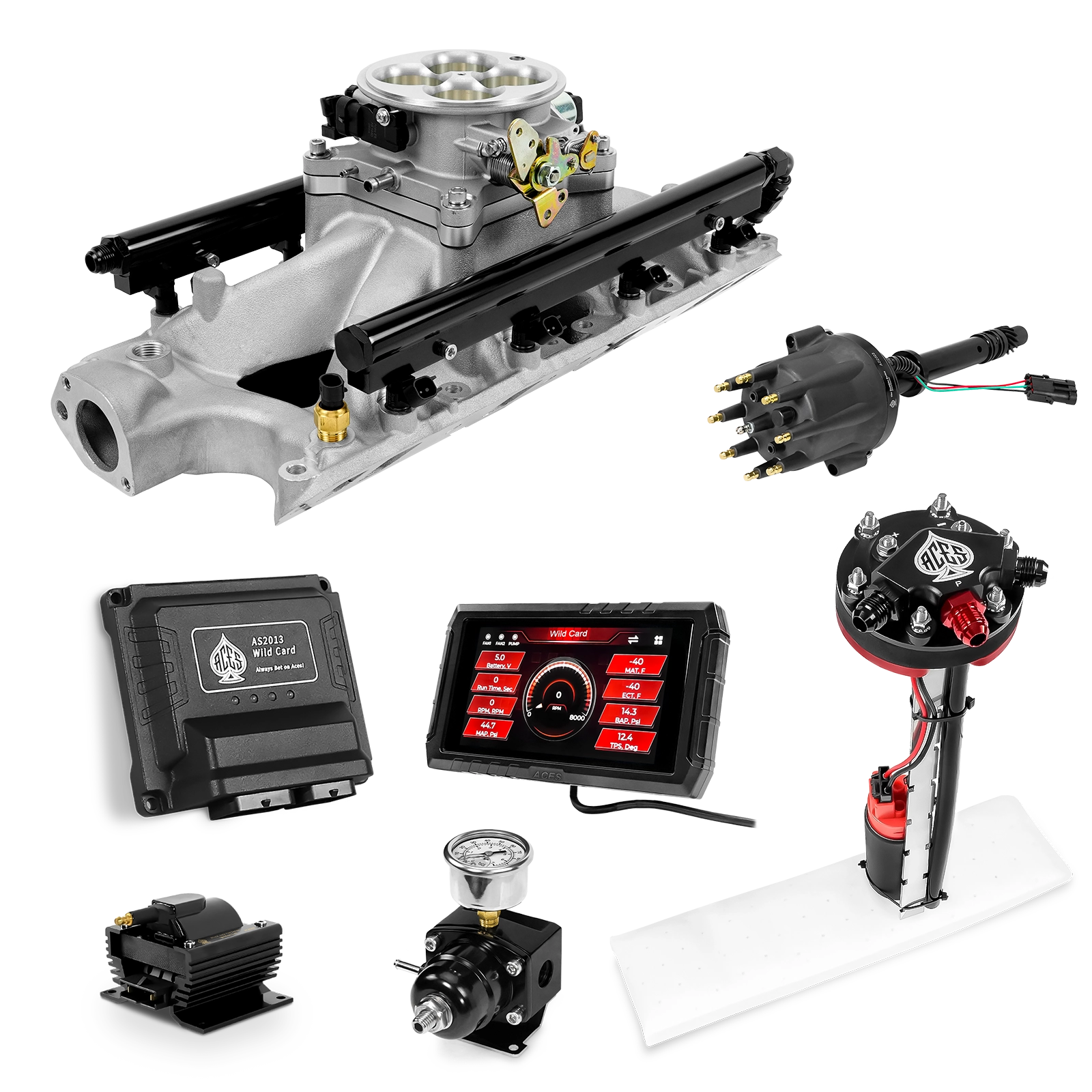 Wild Card Sequential EFI Master Kits (800 HP)