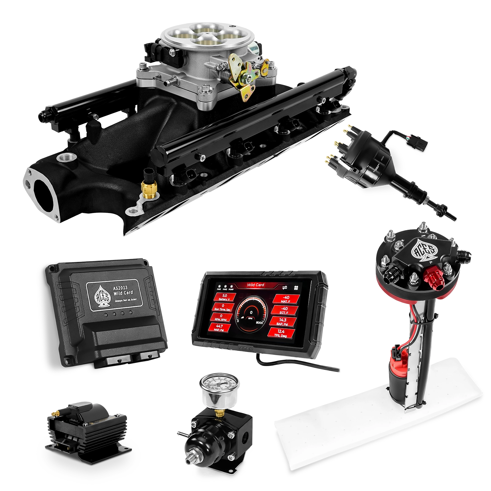 Wild Card Sequential EFI Master Kits (800 HP)