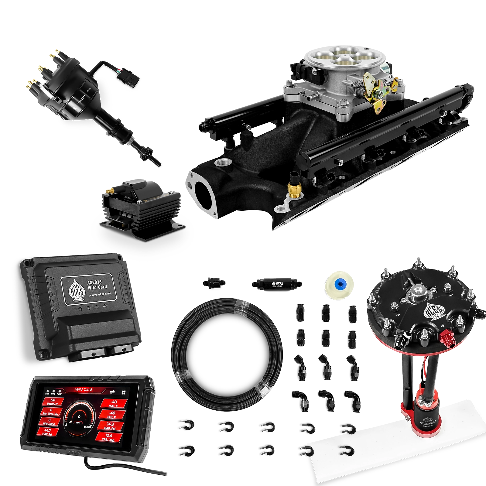 Wild Card Sequential EFI Master Kits (800 HP)