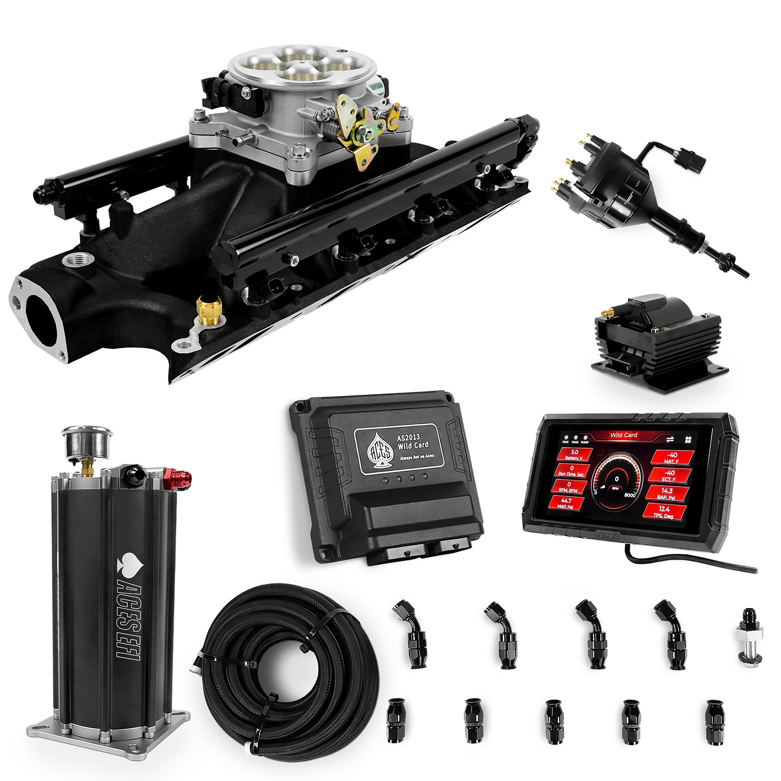 Wild Card Sequential EFI Master Kits (800 HP)