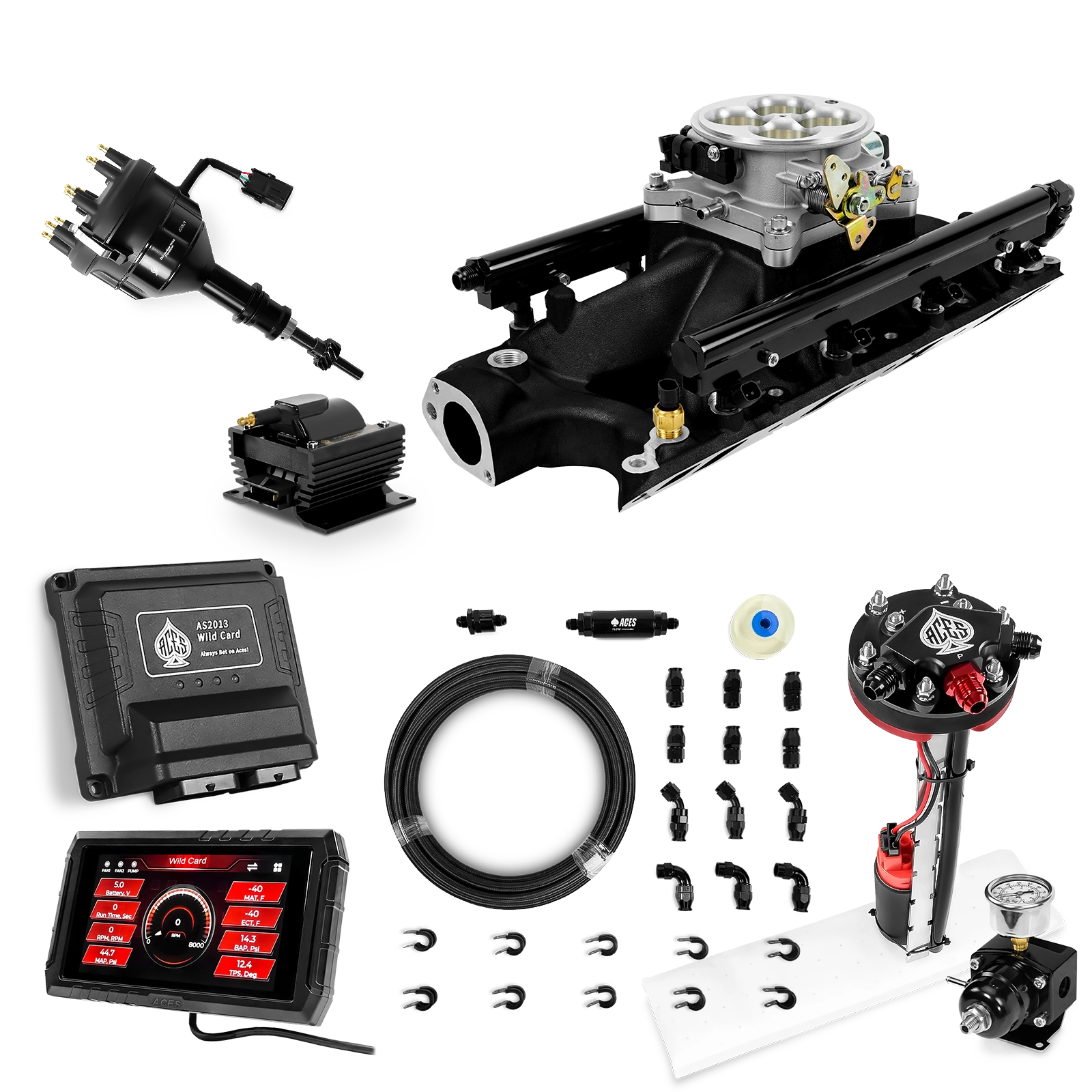 Wild Card Sequential EFI Master Kits (800 HP)