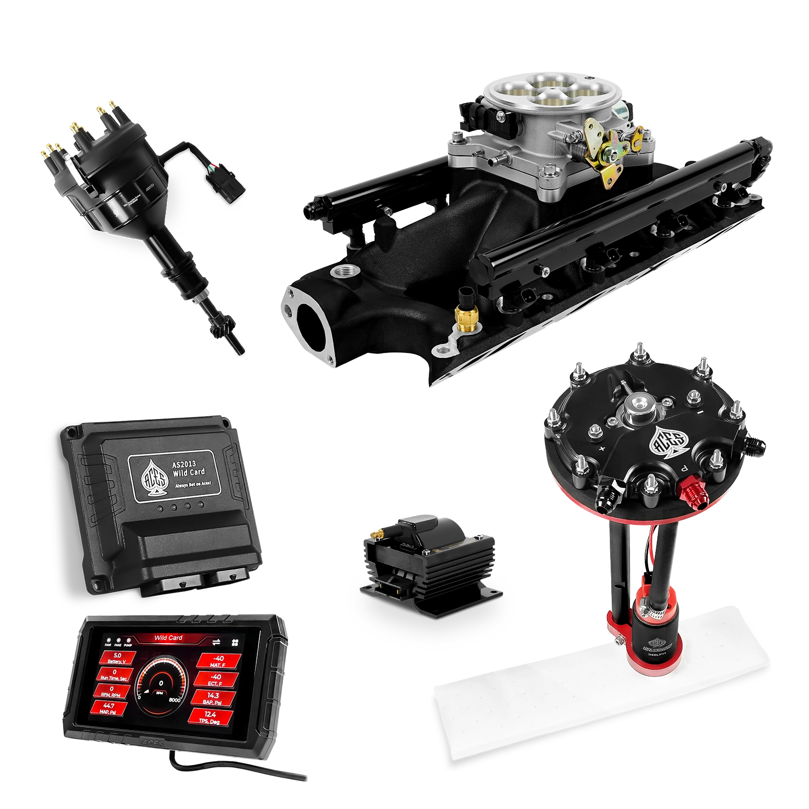 Wild Card Sequential EFI Master Kits (800 HP)