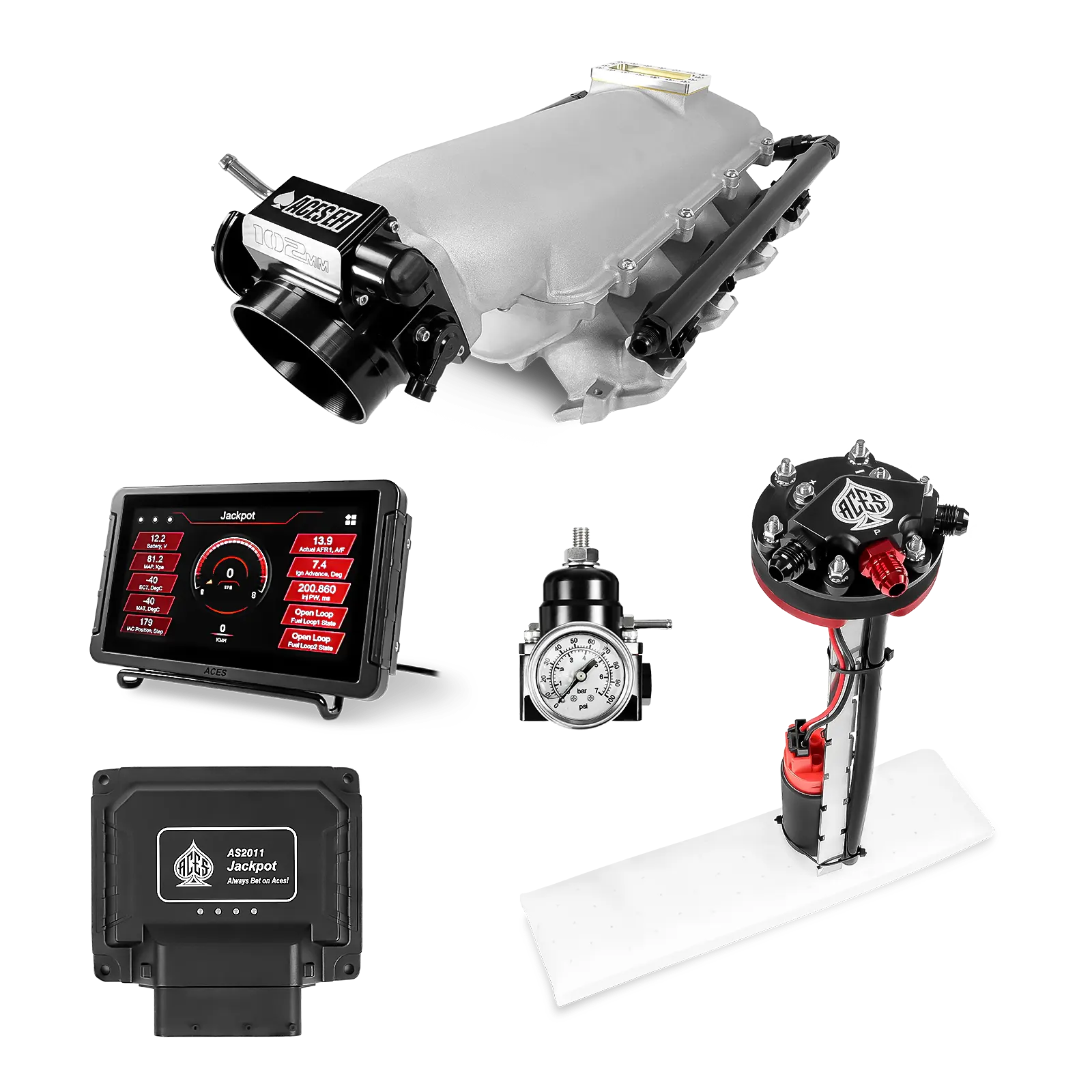 Jackpot LS EFI System - Master Kit with Tight Fit In-Tank Pump Module