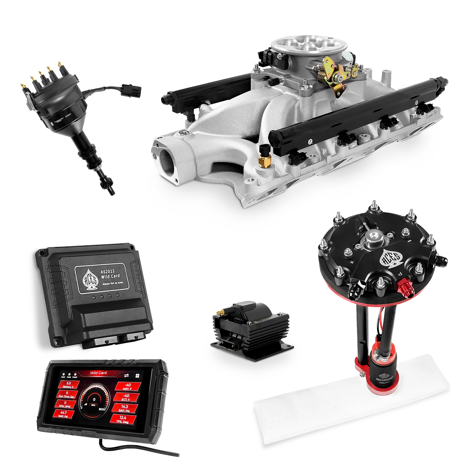 Wild Card Sequential EFI Master Kits (800 HP)