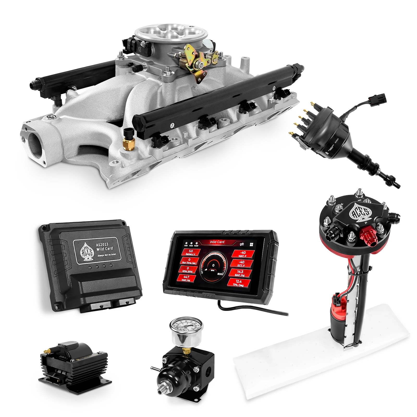 Wild Card Sequential EFI Master Kits (800 HP)