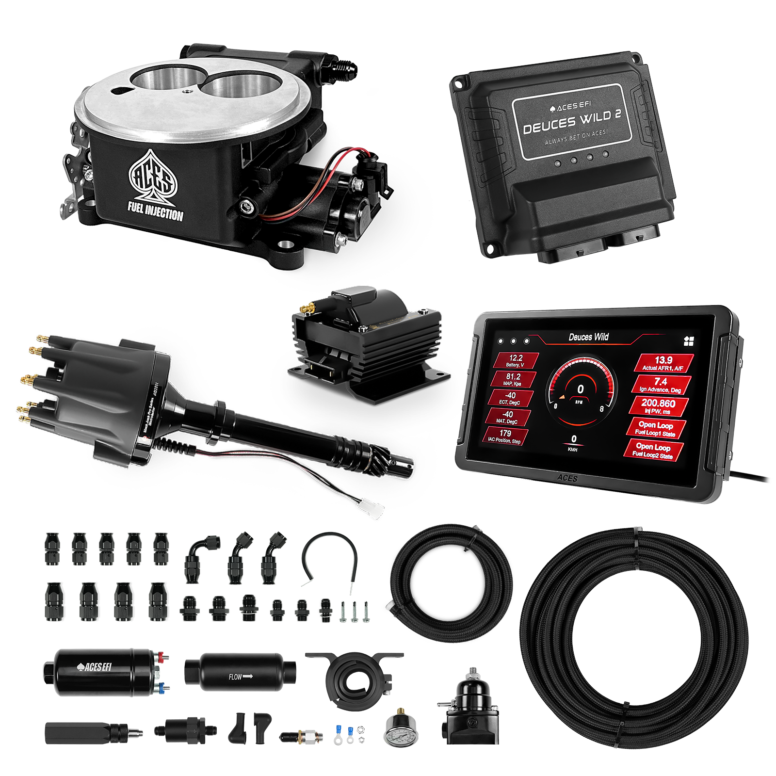 Deuces Wild 2 Master Kits (Black)