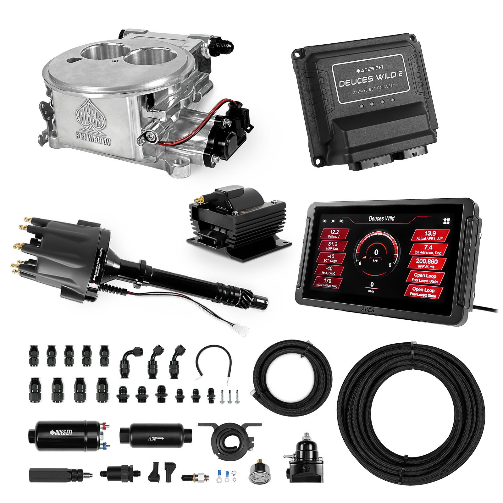 Deuces Wild 2 Master Kits (Polished)