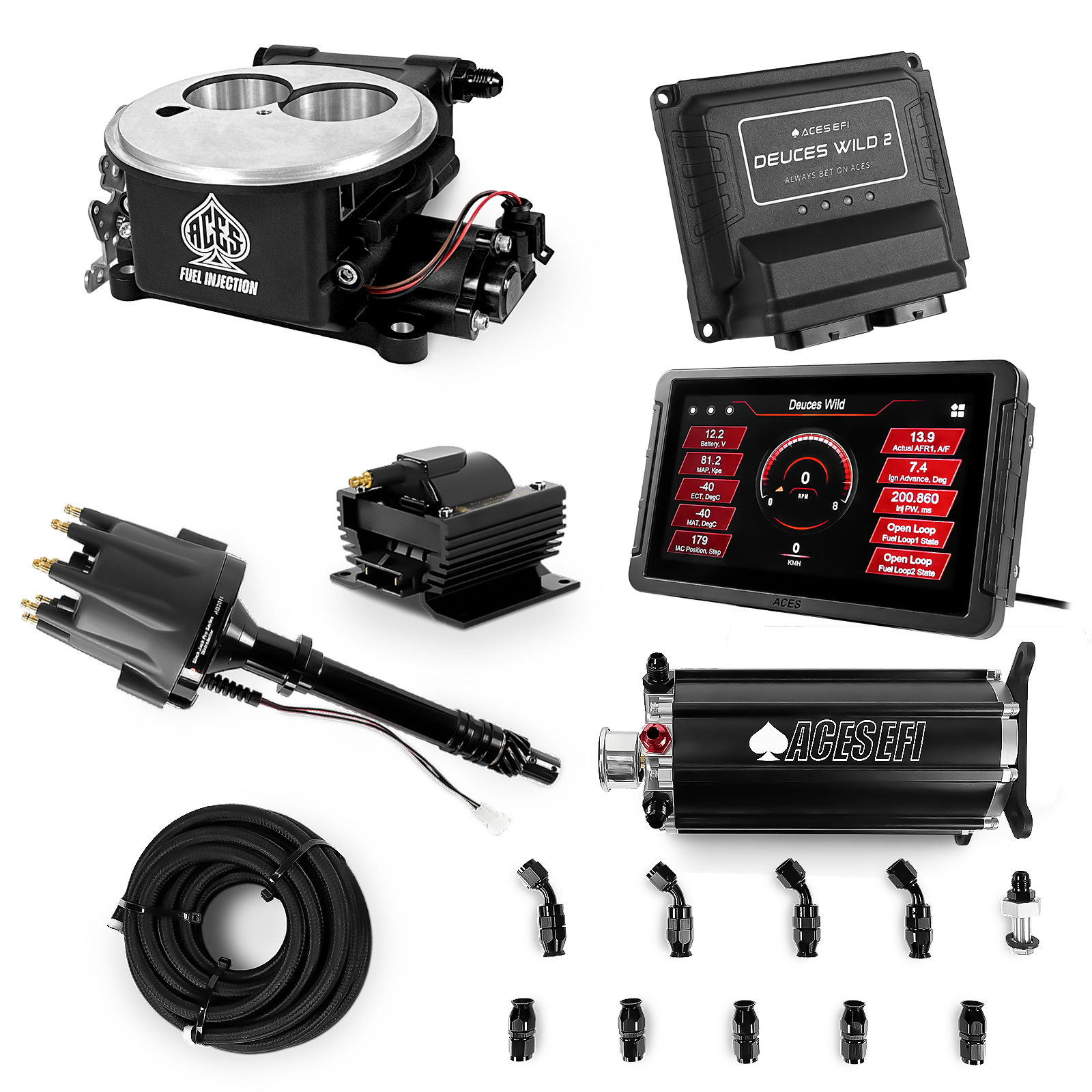 Deuces Wild 2 Master Kits (Black)