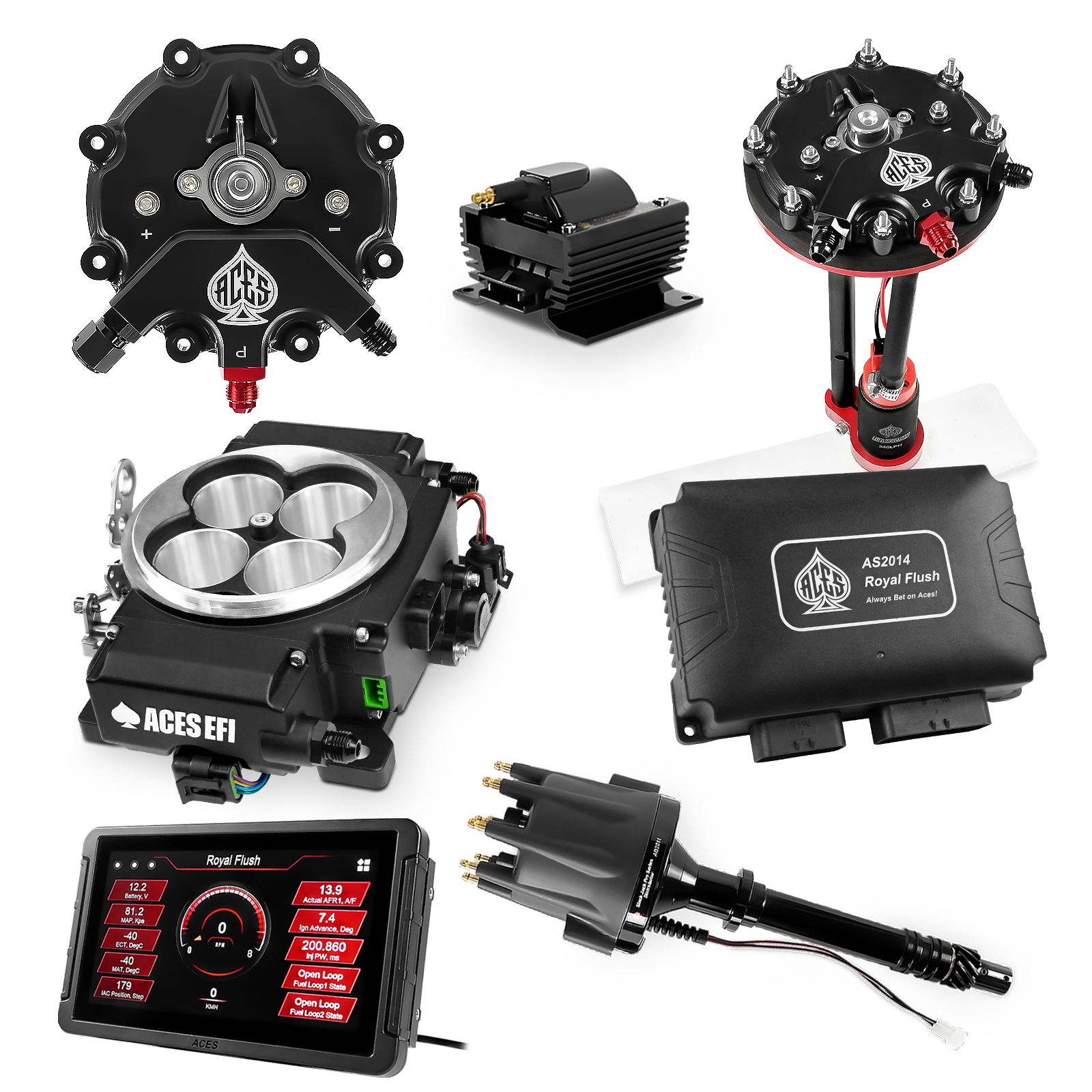 Royal Flush Master Kits (Black)