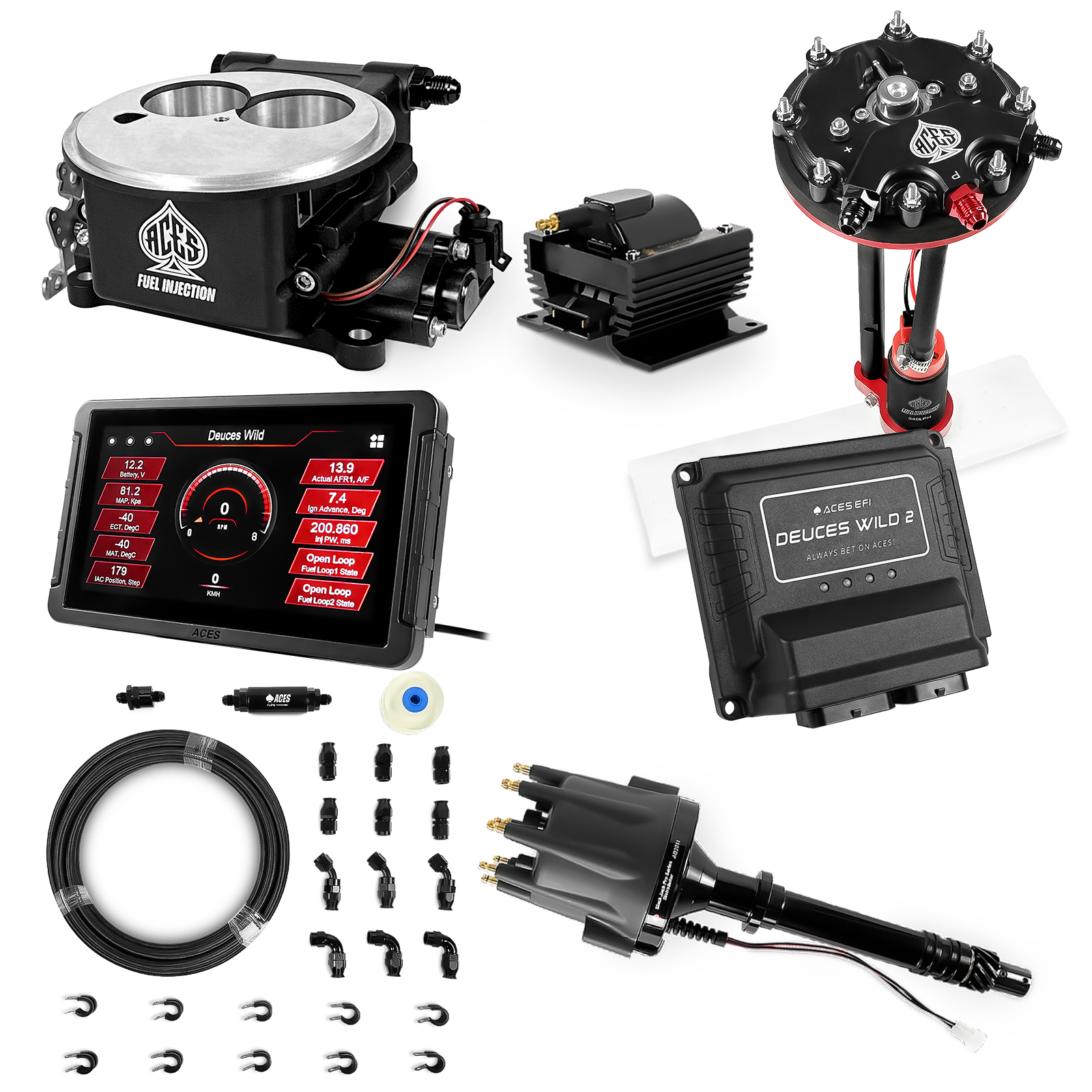 Deuces Wild 2 Master Kits (Black)