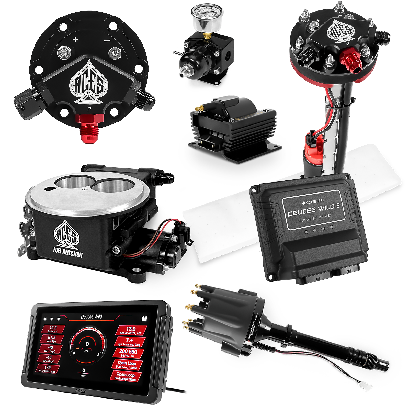 Deuces Wild 2 Master Kits (Black)