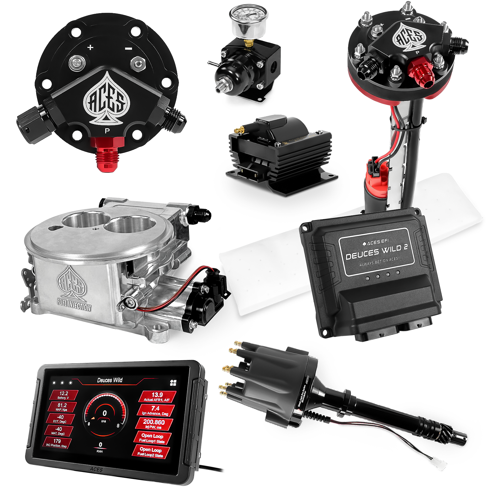 Deuces Wild 2 Master Kits (Polished)