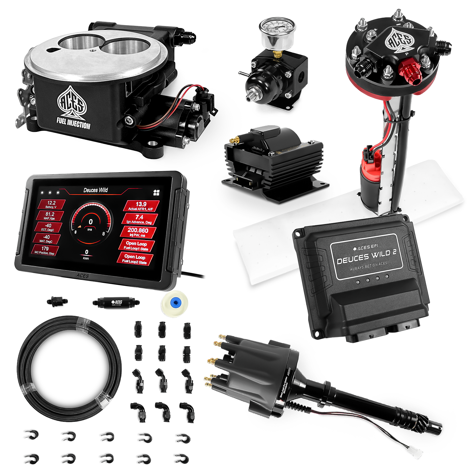 Deuces Wild 2 Master Kits (Black)