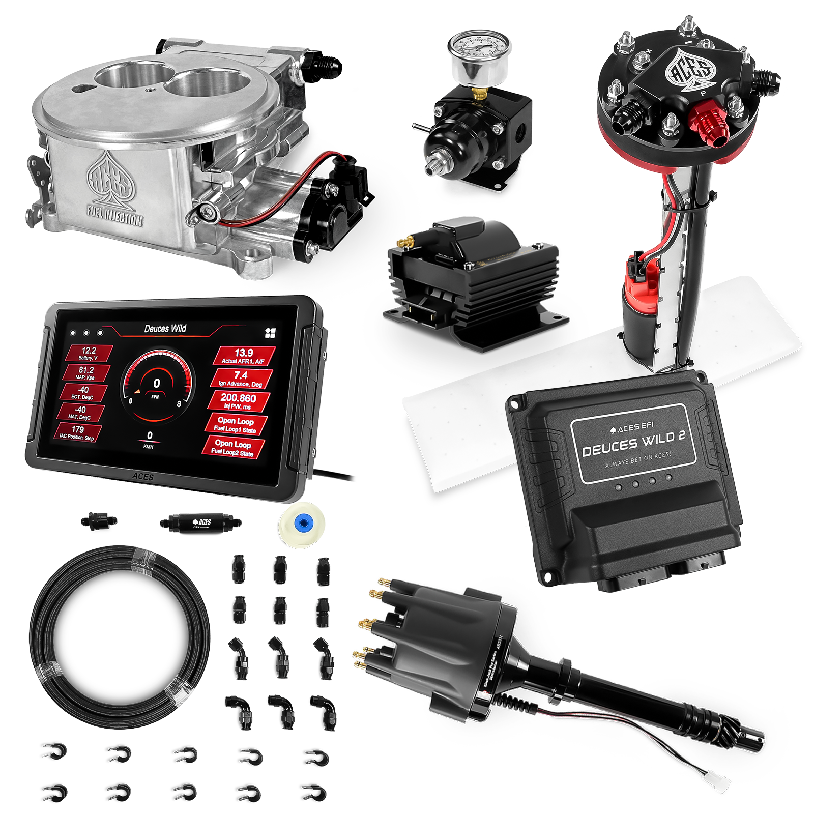 Deuces Wild 2 Master Kits (Polished)