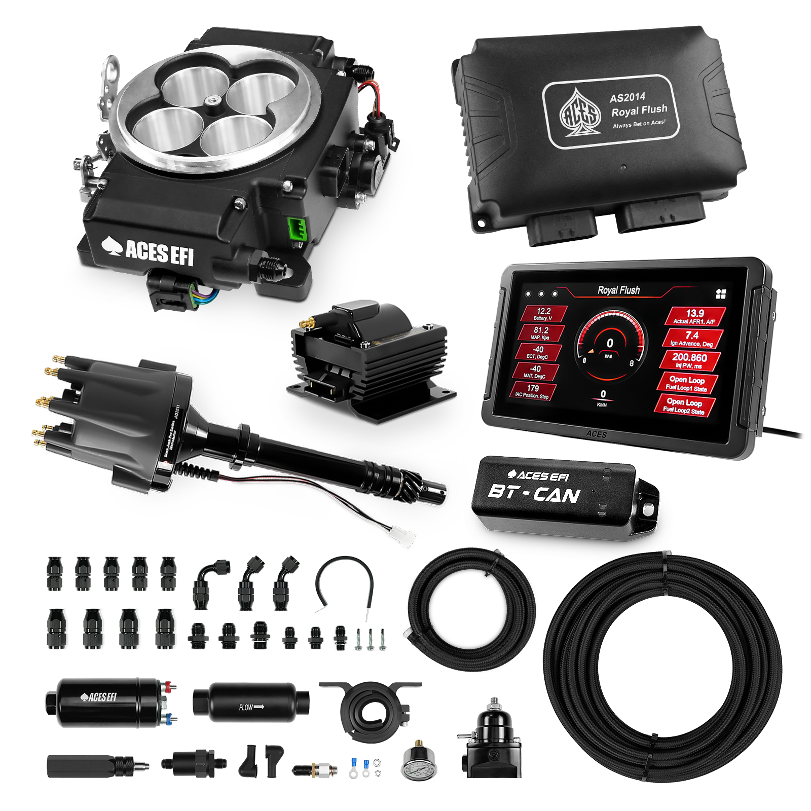 Royal Flush Master Kits (Black)