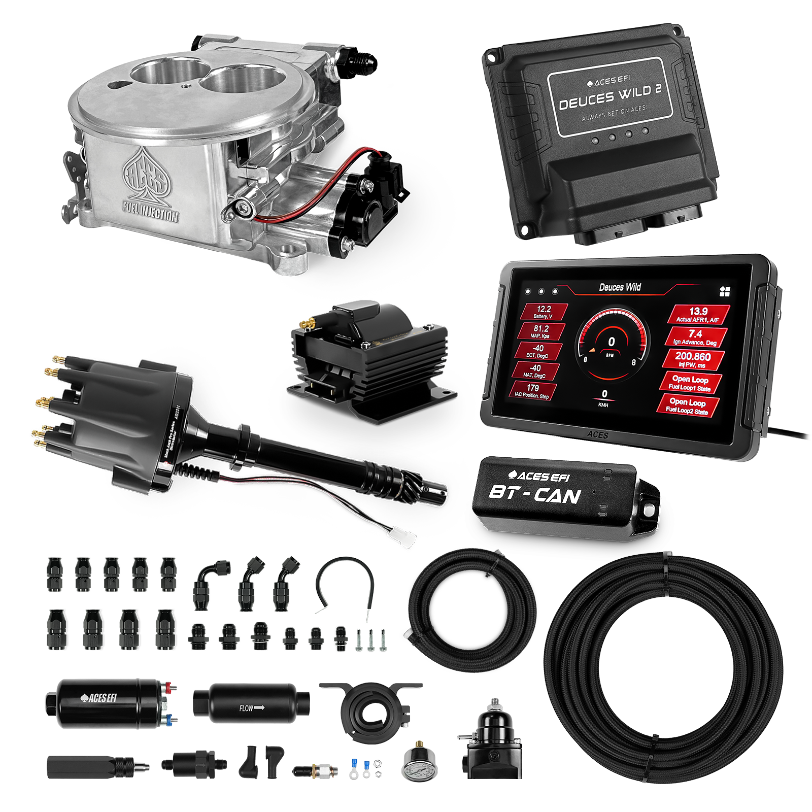 Deuces Wild 2 Master Kits (Polished)