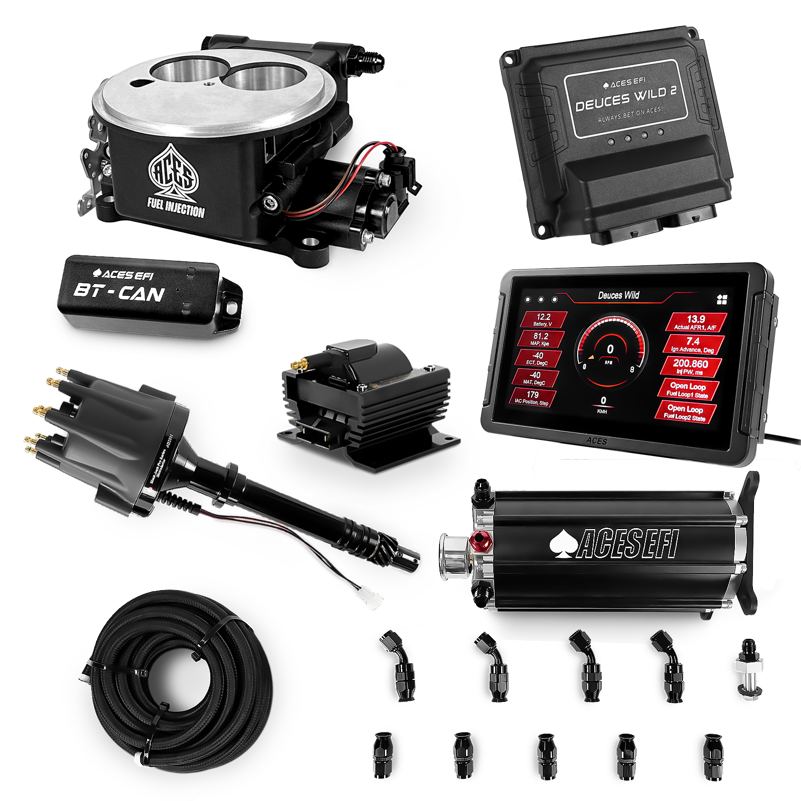 Deuces Wild 2 Master Kits (Black)