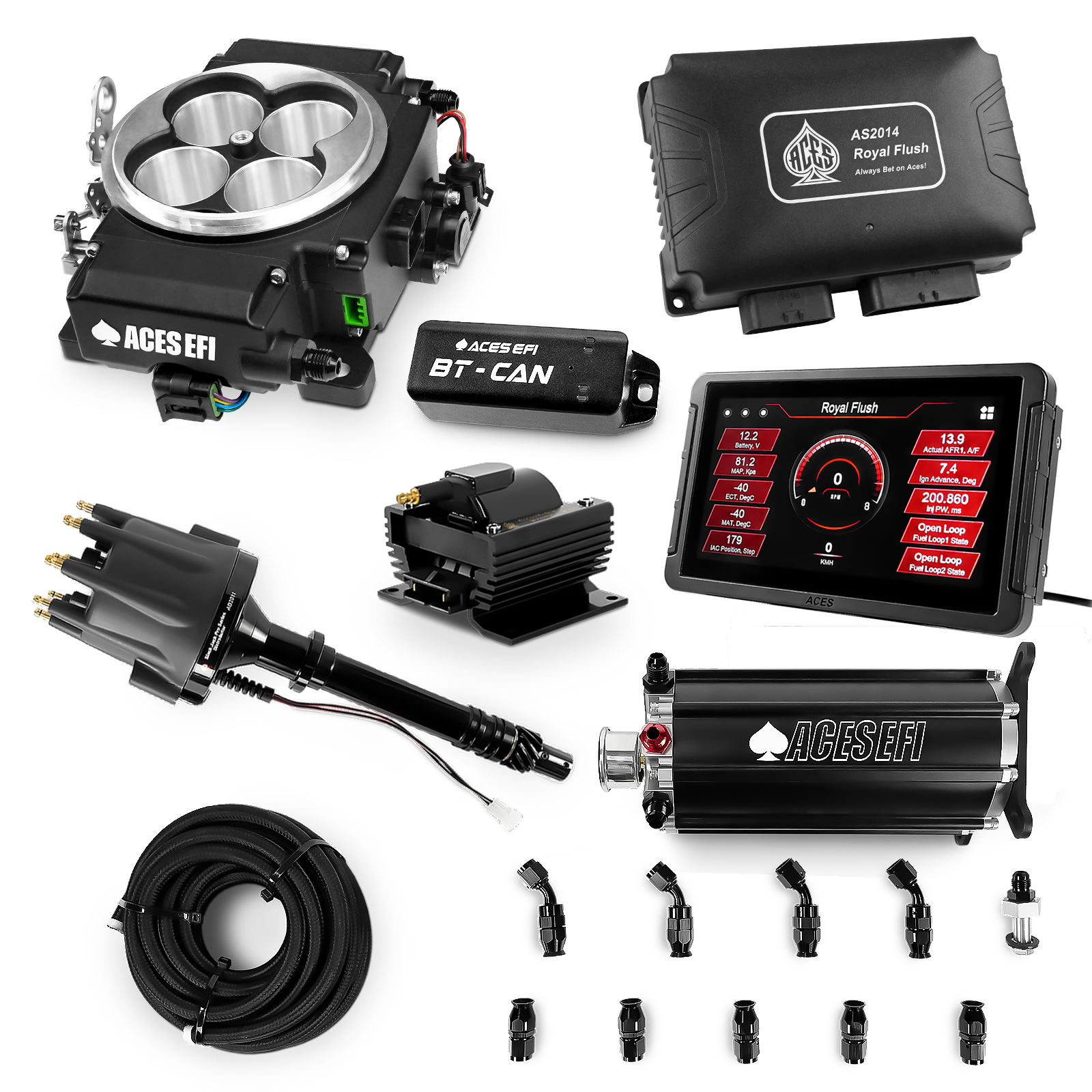 Royal Flush Master Kits (Black)