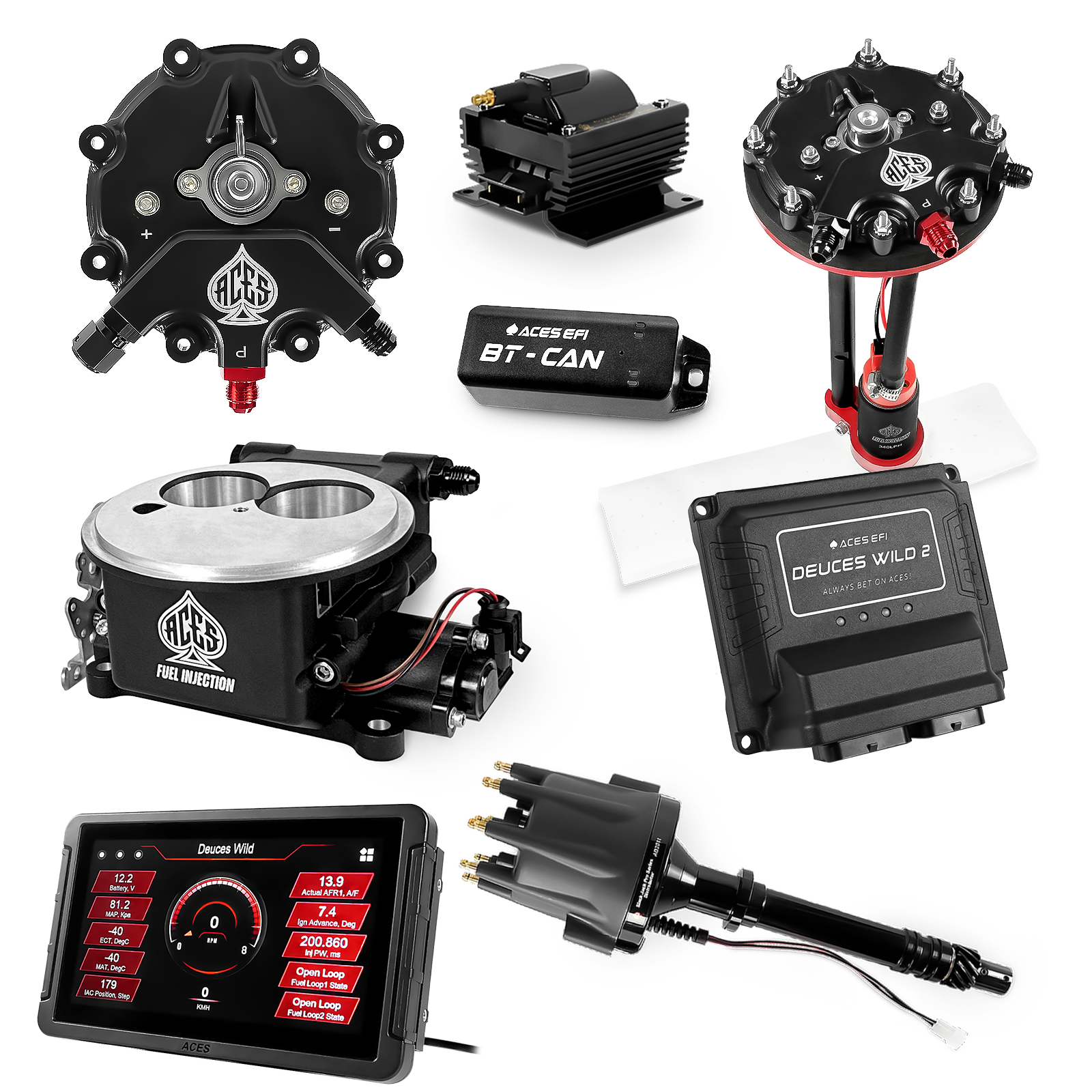 Deuces Wild 2 Master Kits (Black)