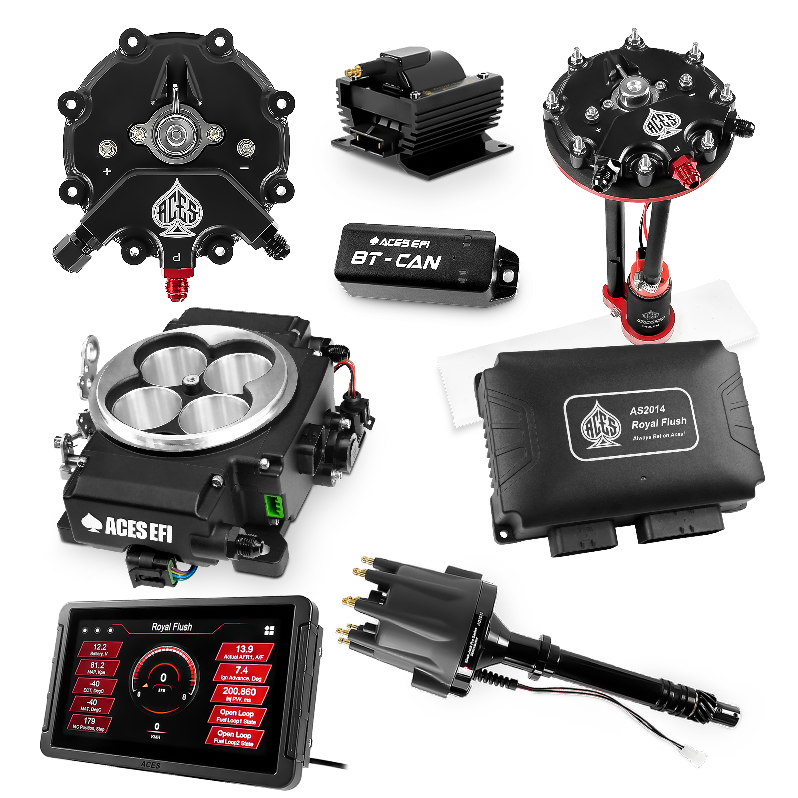 Royal Flush Master Kits (Black)