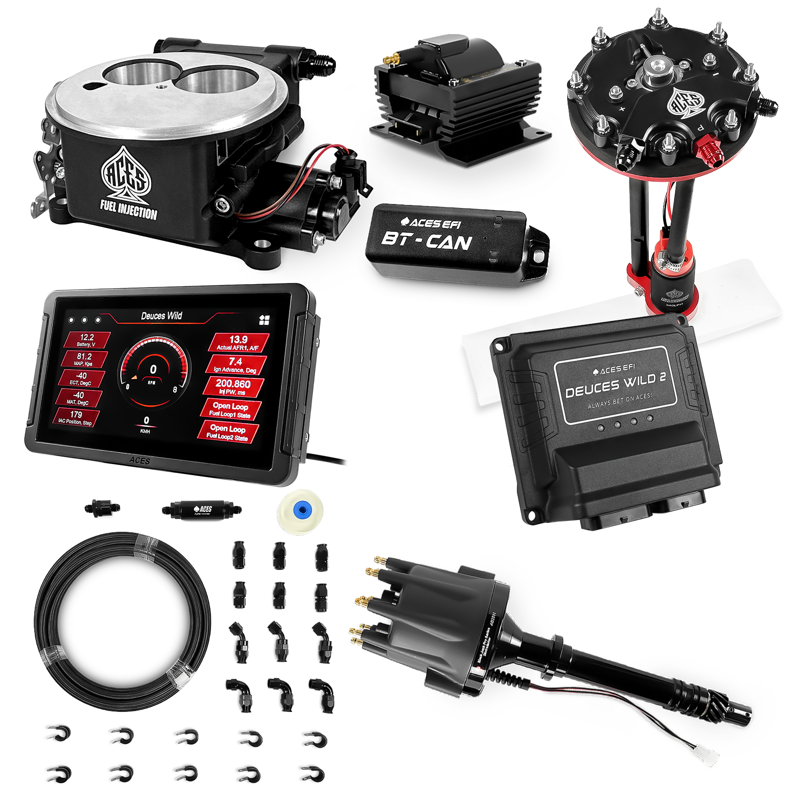 Deuces Wild 2 Master Kits (Black)