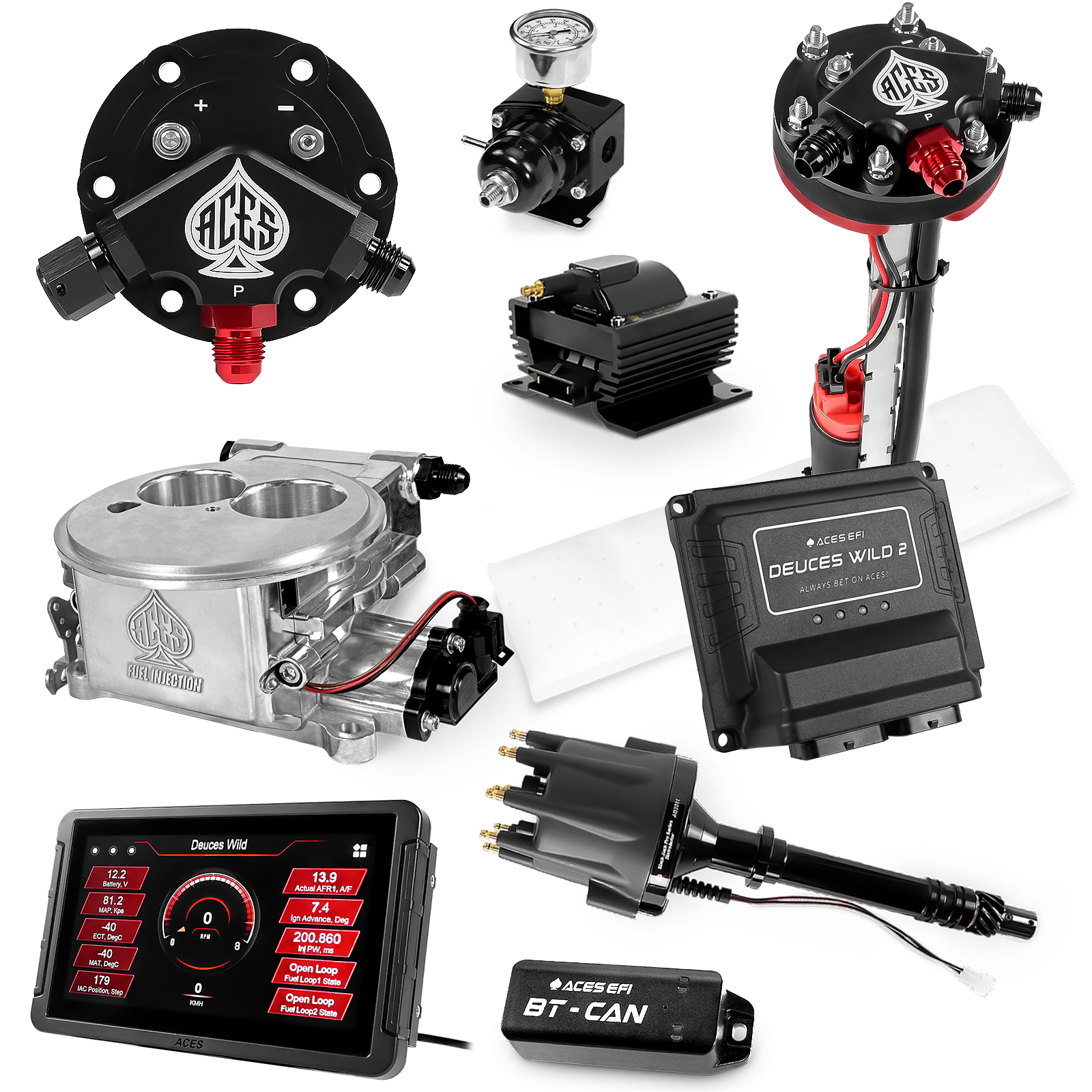 Deuces Wild 2 Master Kits (Polished)