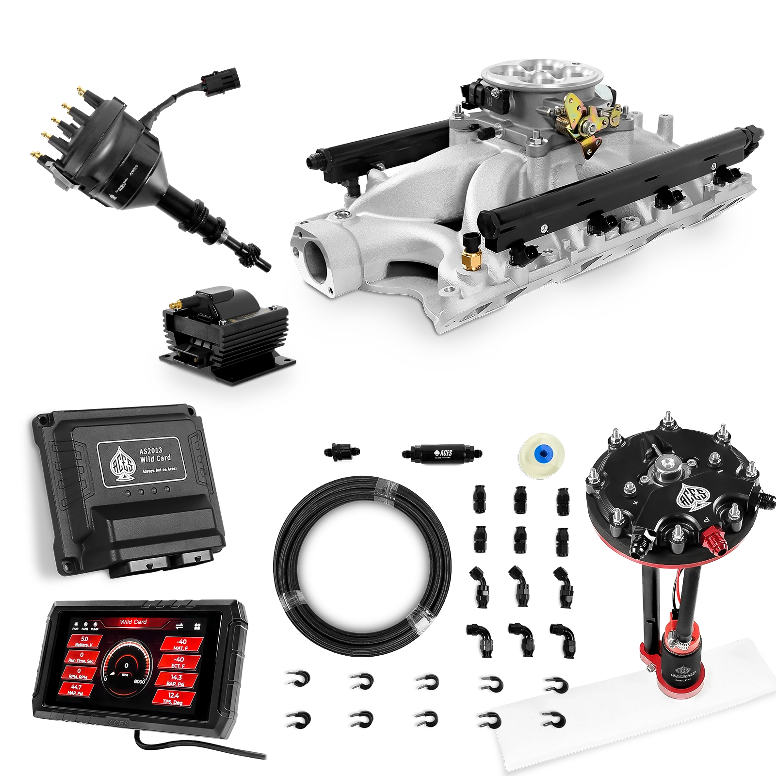 Wild Card Sequential EFI Master Kits (800 HP)