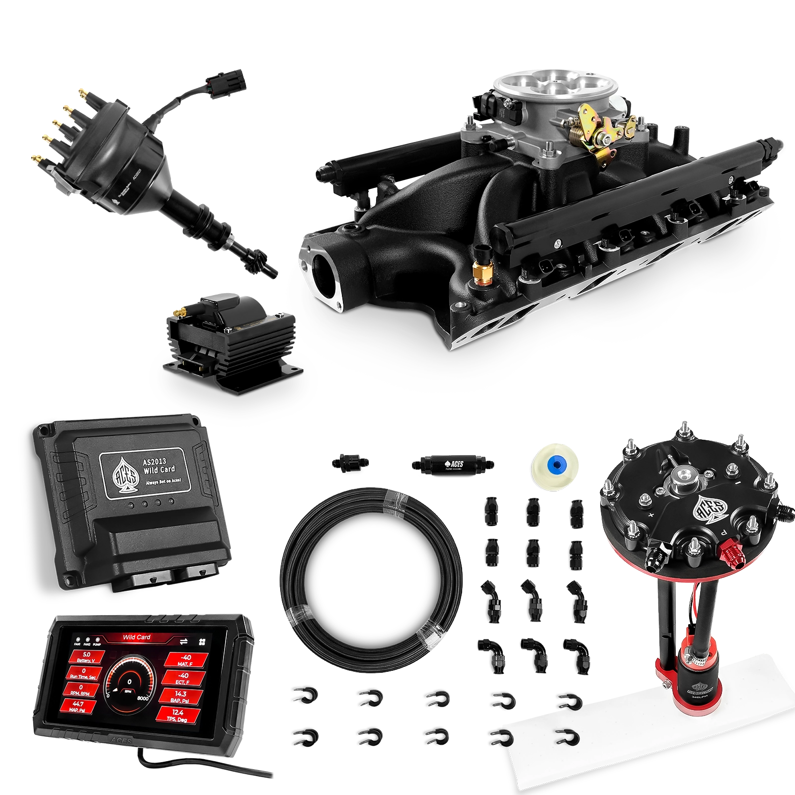 Wild Card Sequential EFI Master Kits (800 HP)
