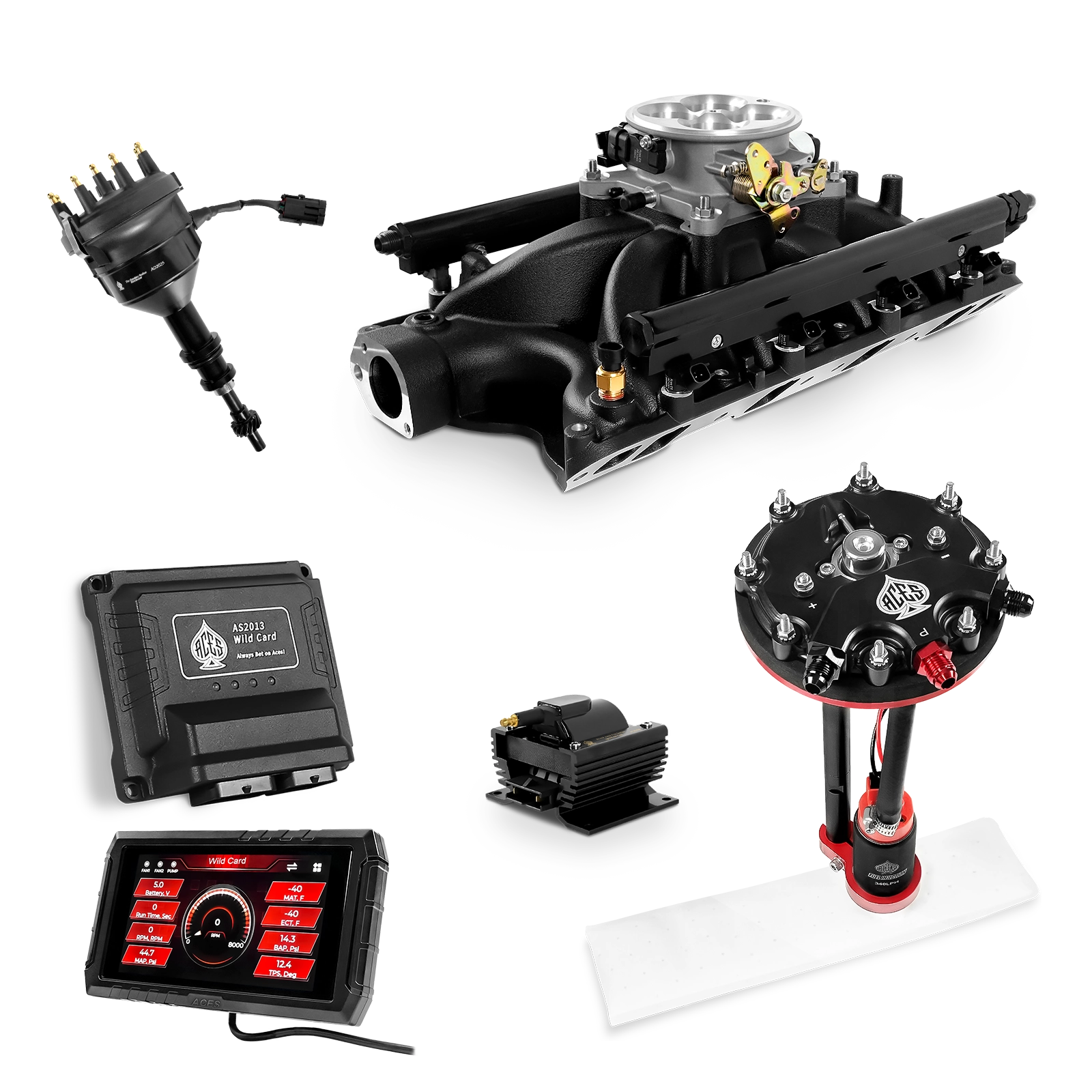 Wild Card Sequential EFI Master Kits (800 HP)