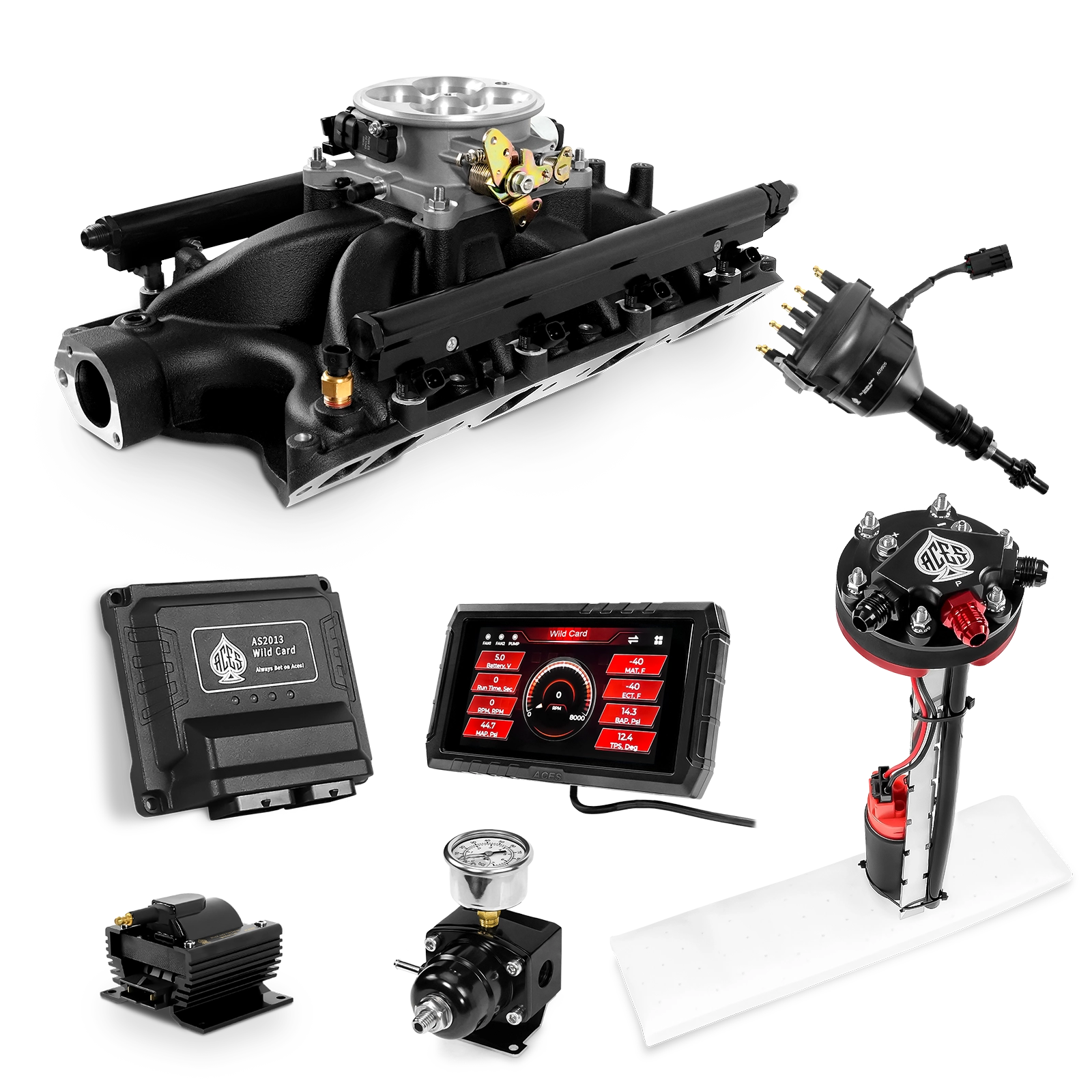 Wild Card Sequential EFI Master Kits (800 HP)