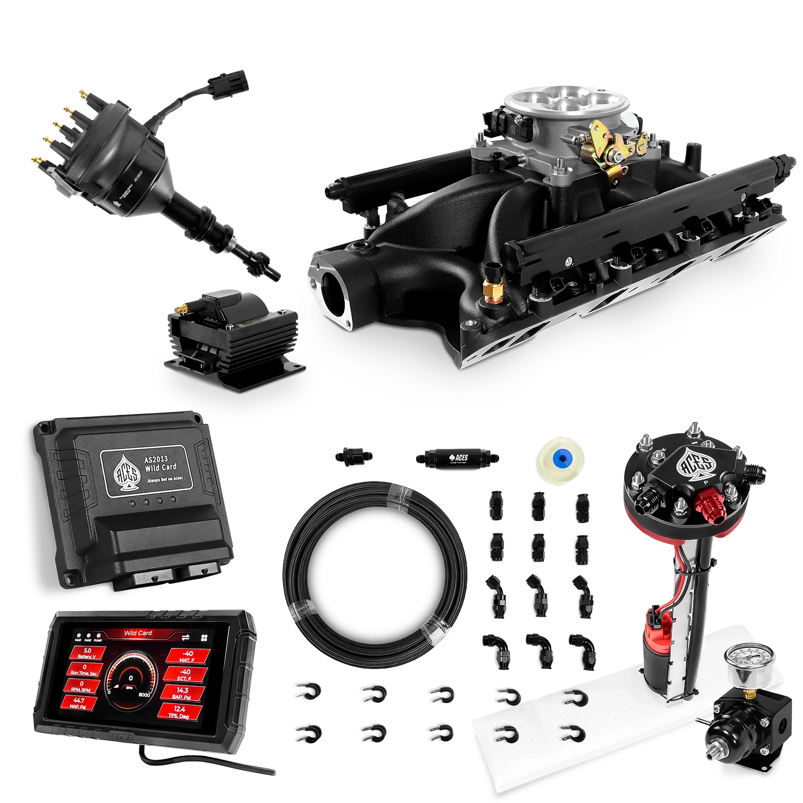 Wild Card Sequential EFI Master Kits (800 HP)