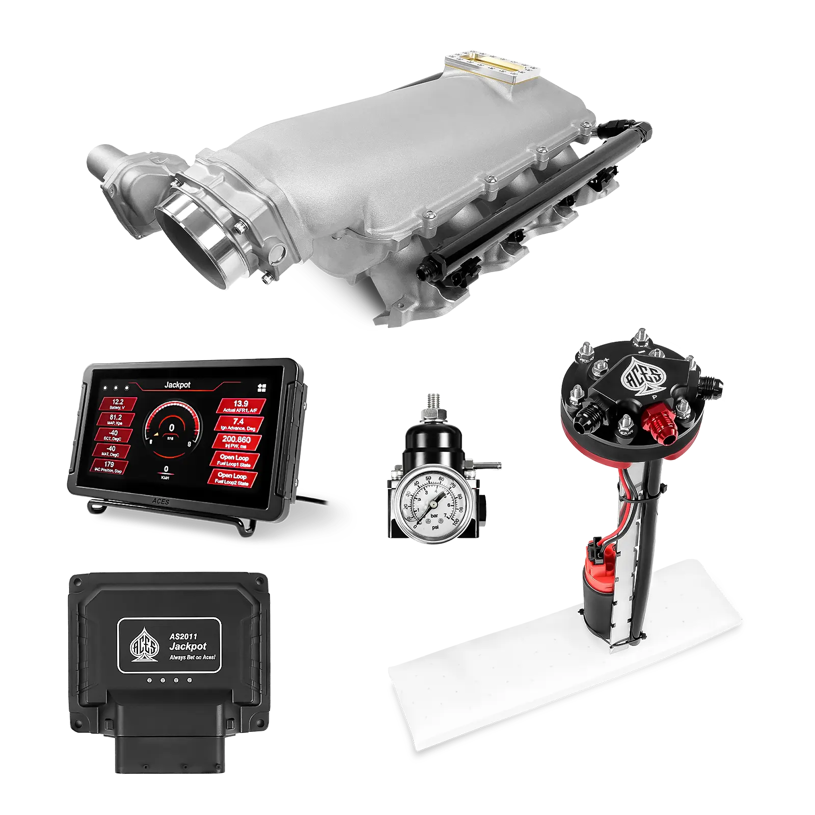 Jackpot LS EFI System - Master Kit with Tight Fit In-Tank Pump Module